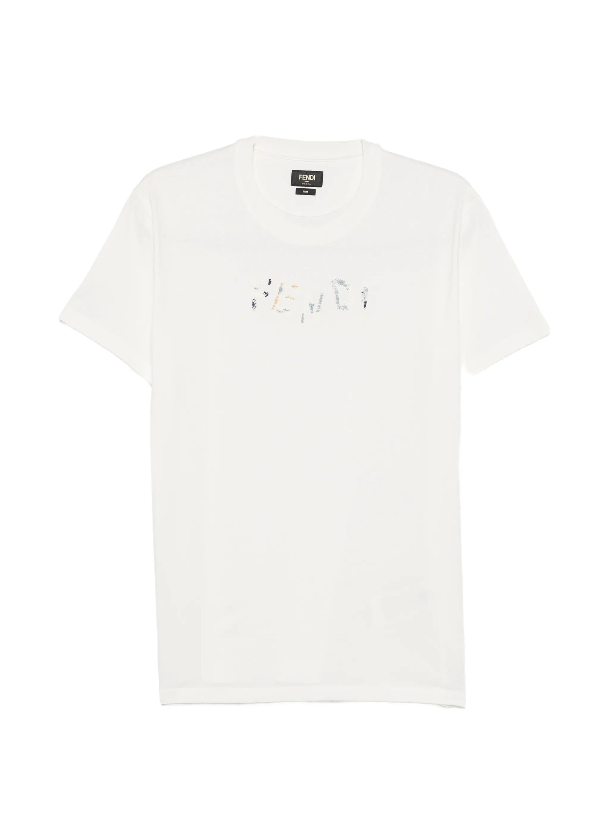 Fendi embroidered - logo T - shirt