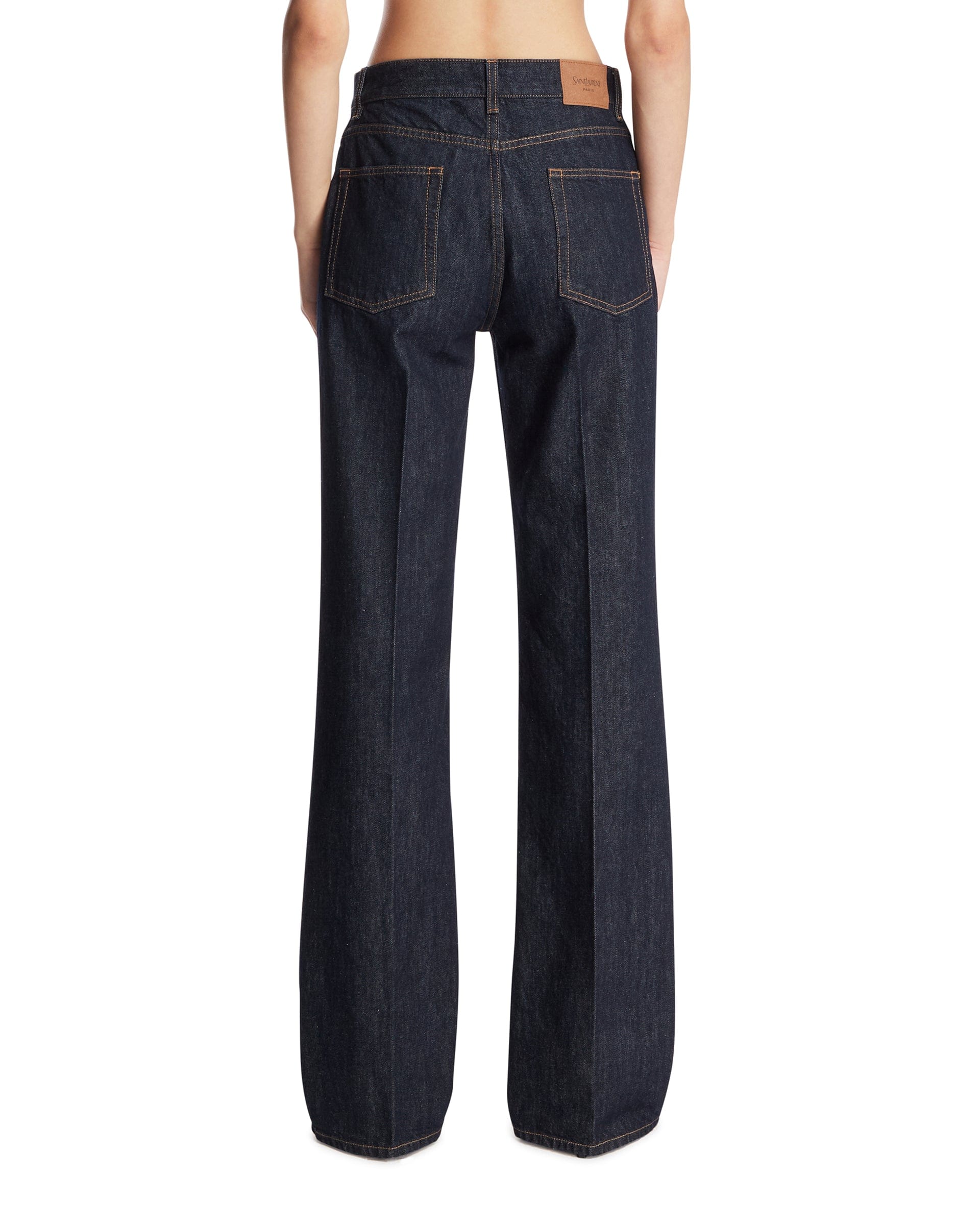 Saint Laurent Jeans Anni 70 Blu Scuri