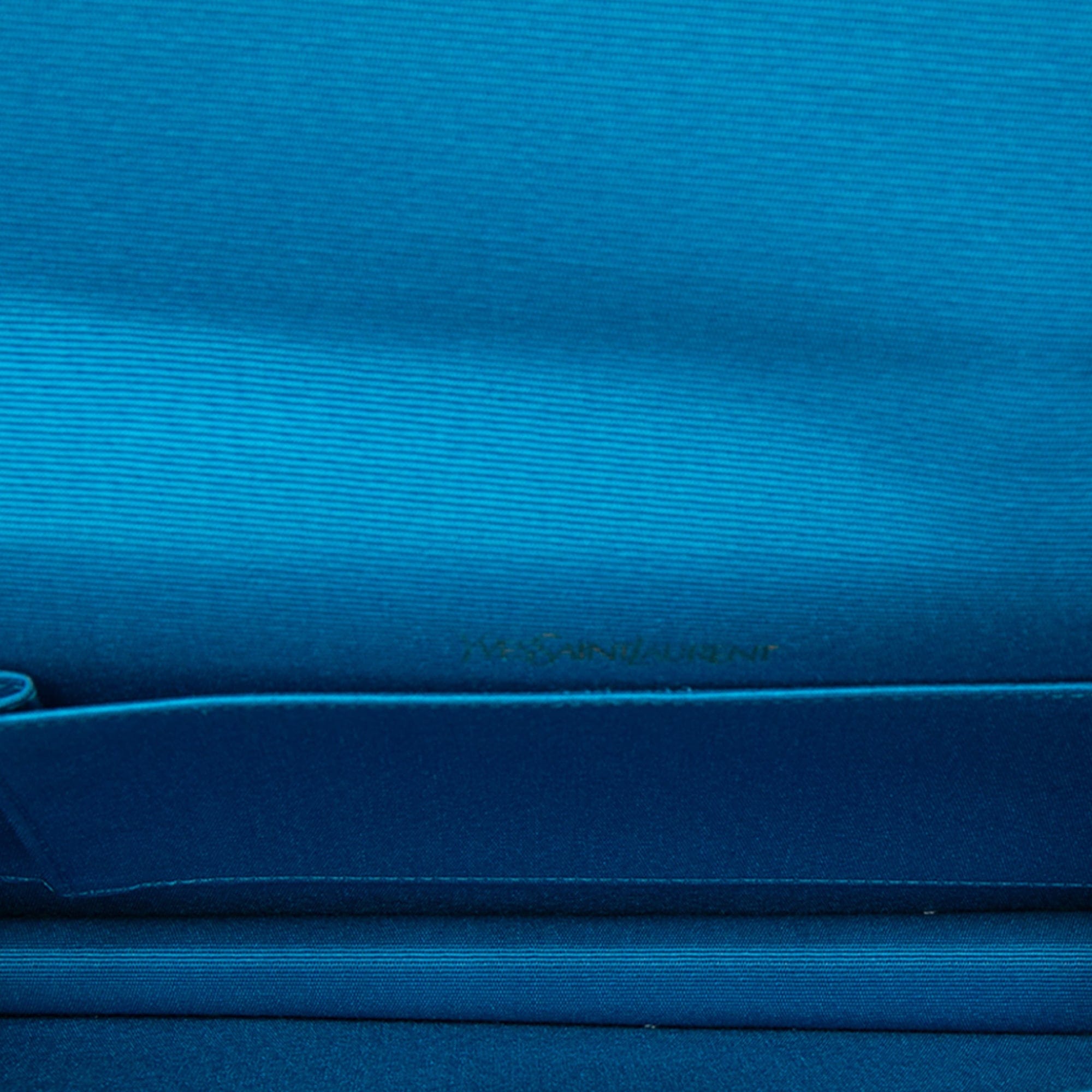 Saint Laurent Jersey Star Envelope Clutch