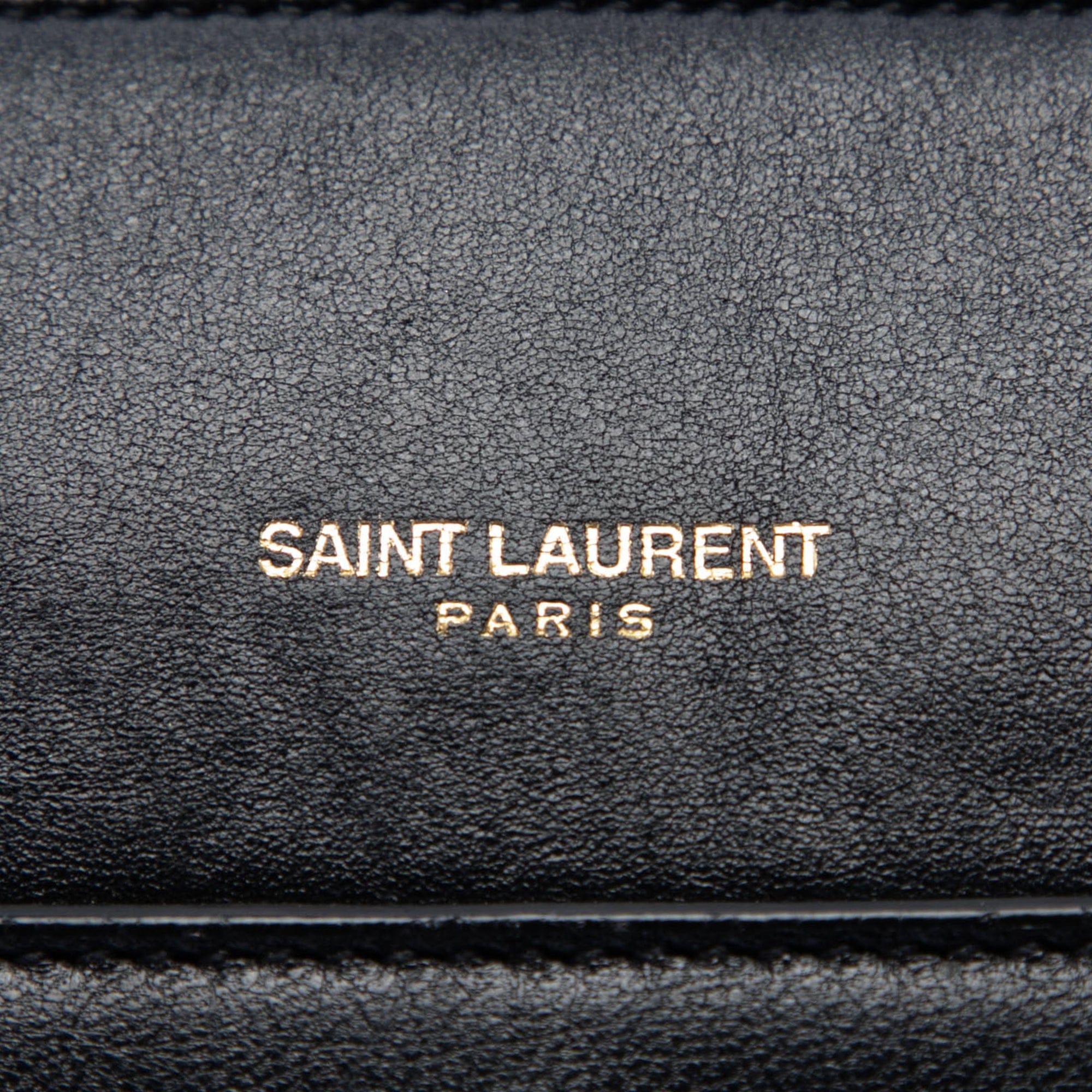 Saint Laurent Baby Leather Star Patchwork Classic Duffle Satchel