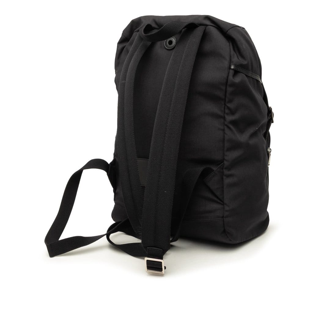 Saint Laurent Canvas Monogram Utilitarian Hunting Backpack