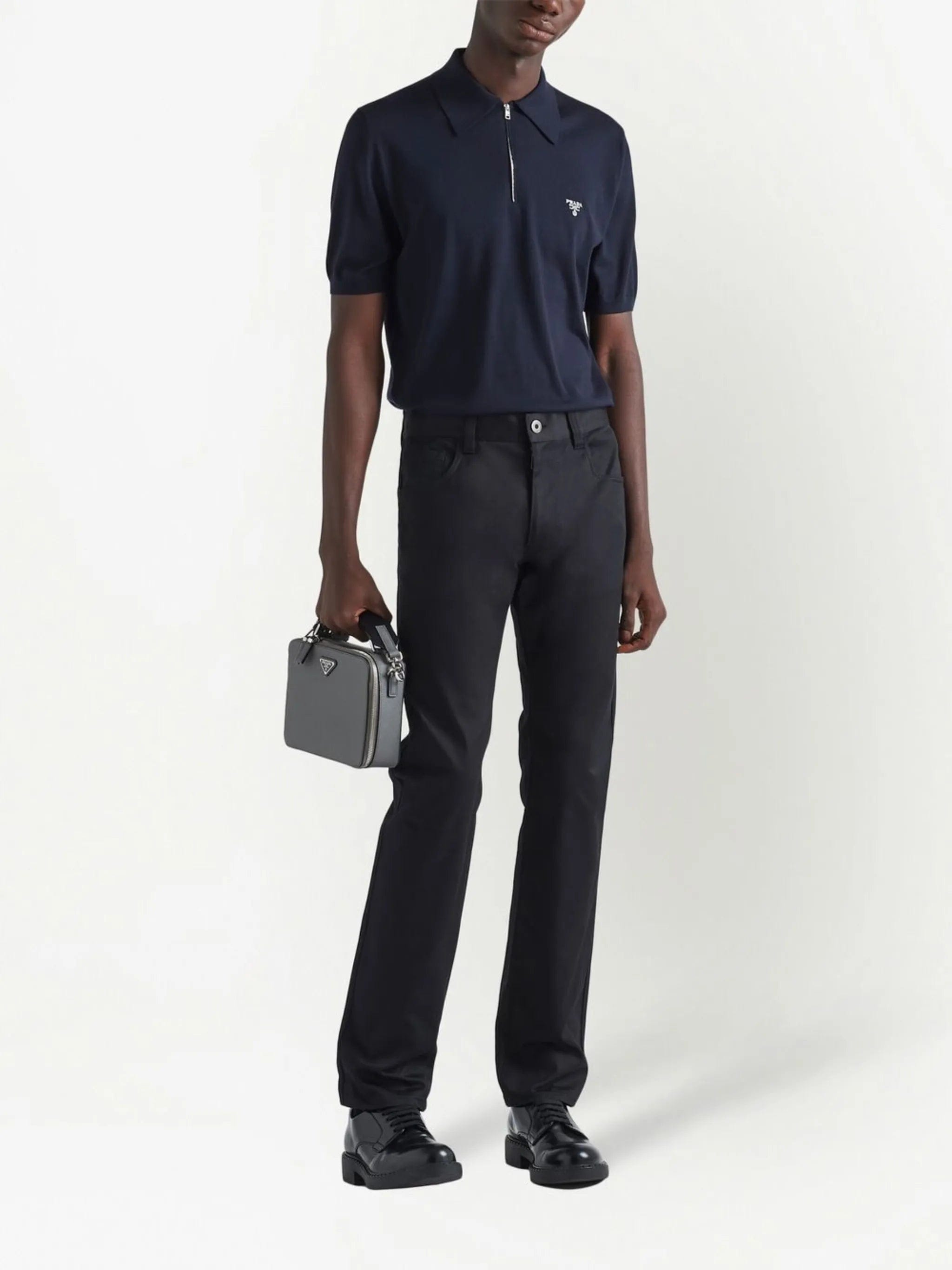 Prada mid - rise tapered jeans