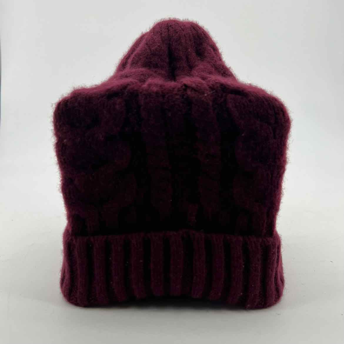 Moncler Beanie CABLE KNIT Burgundy Size OS