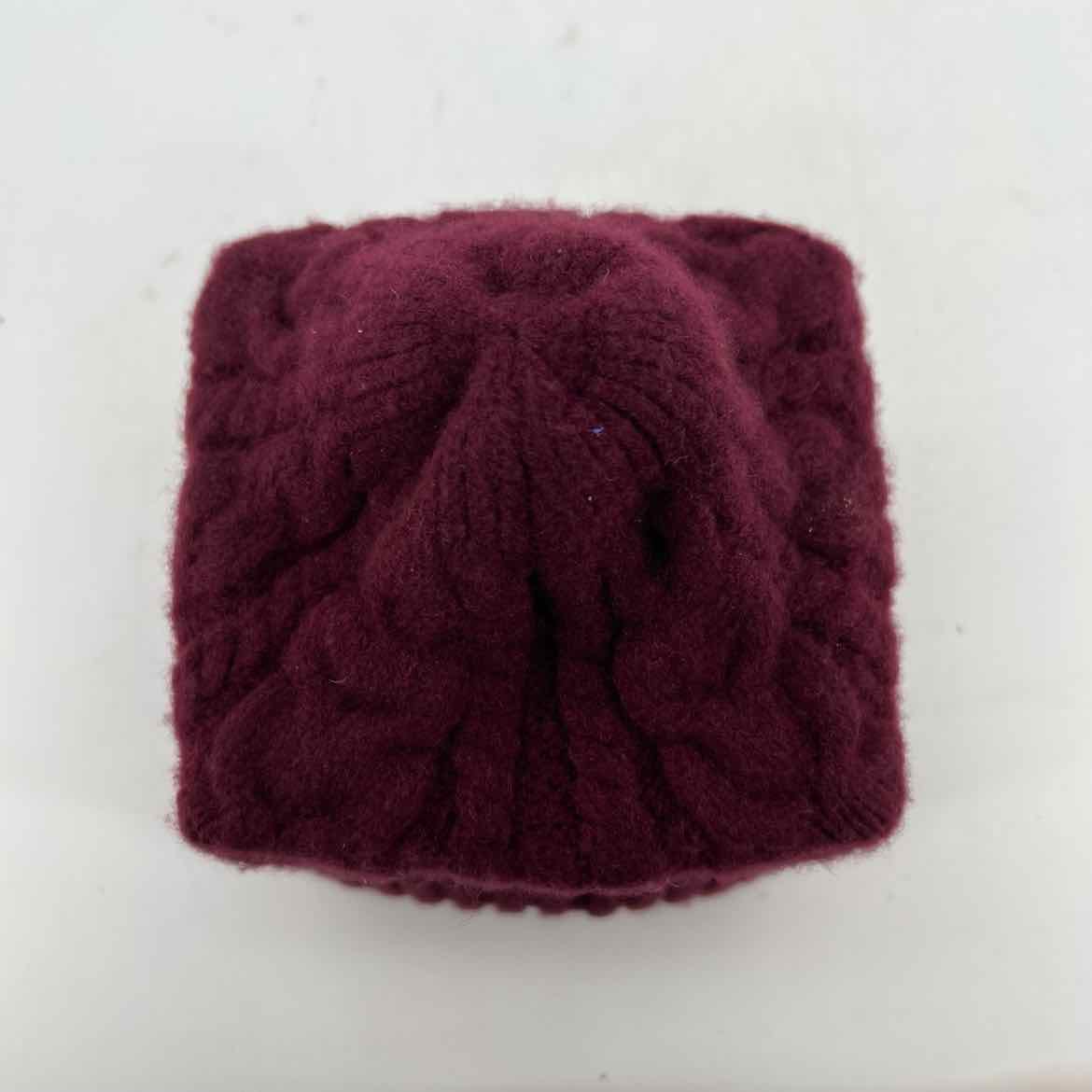 Moncler Beanie CABLE KNIT Burgundy Size OS