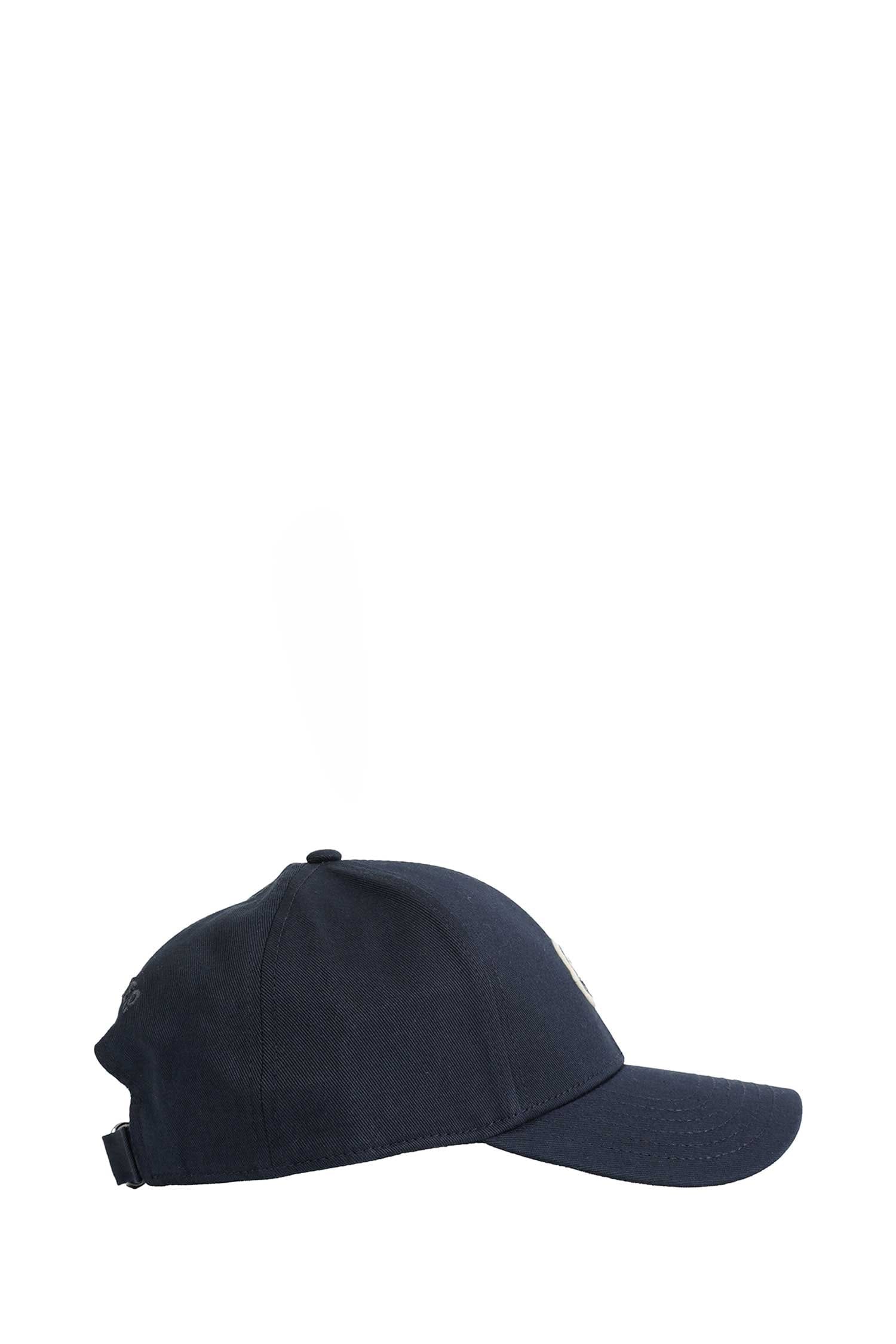 Moncler Cotton Gabardine Baseball Cap