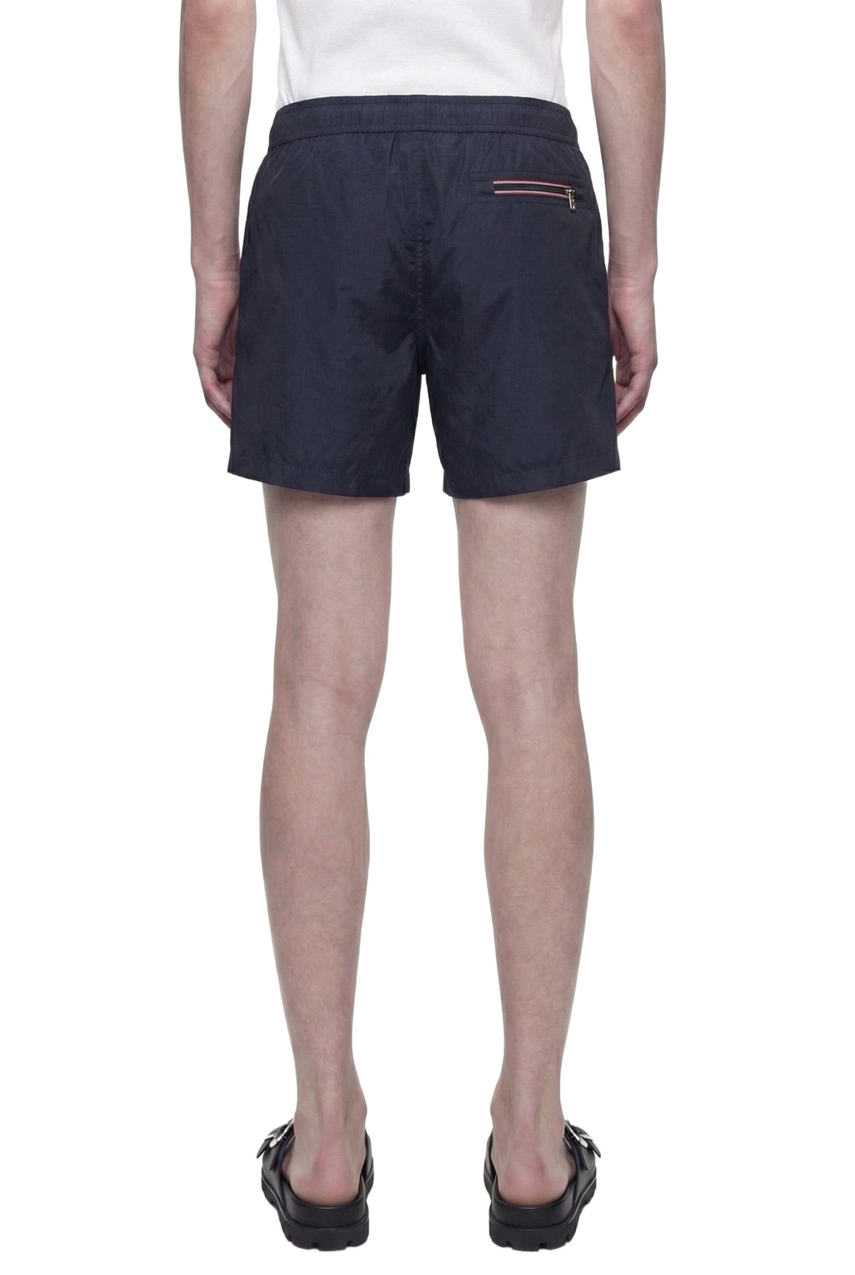 Moncler Logo Patch Swim Shorts