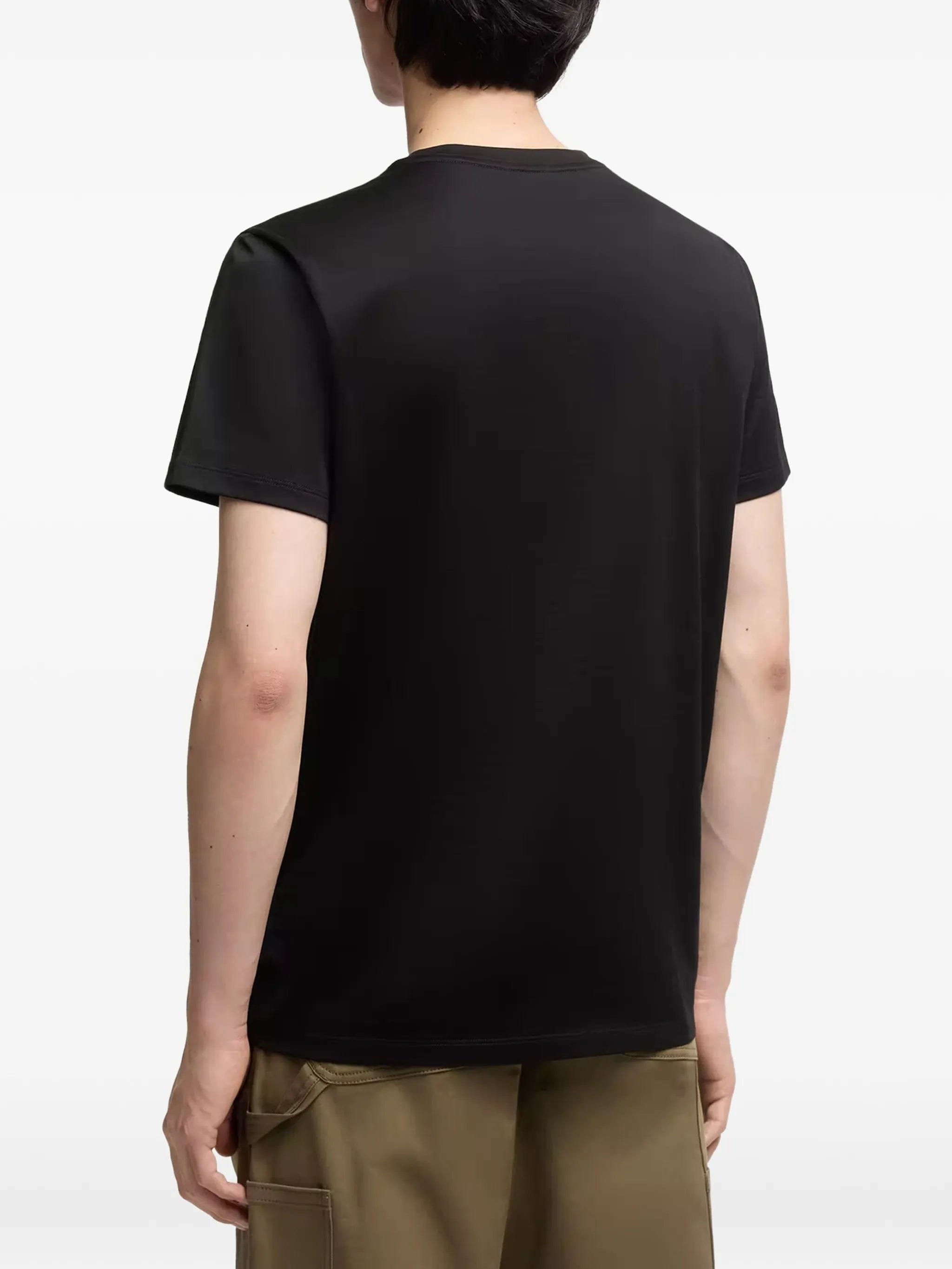 Moncler double logo - patch T - shirt