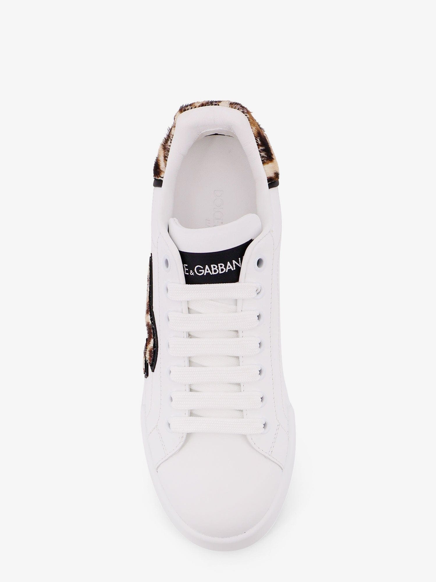 Dolce & Gabbana Portofino letaher light strobel sneakers