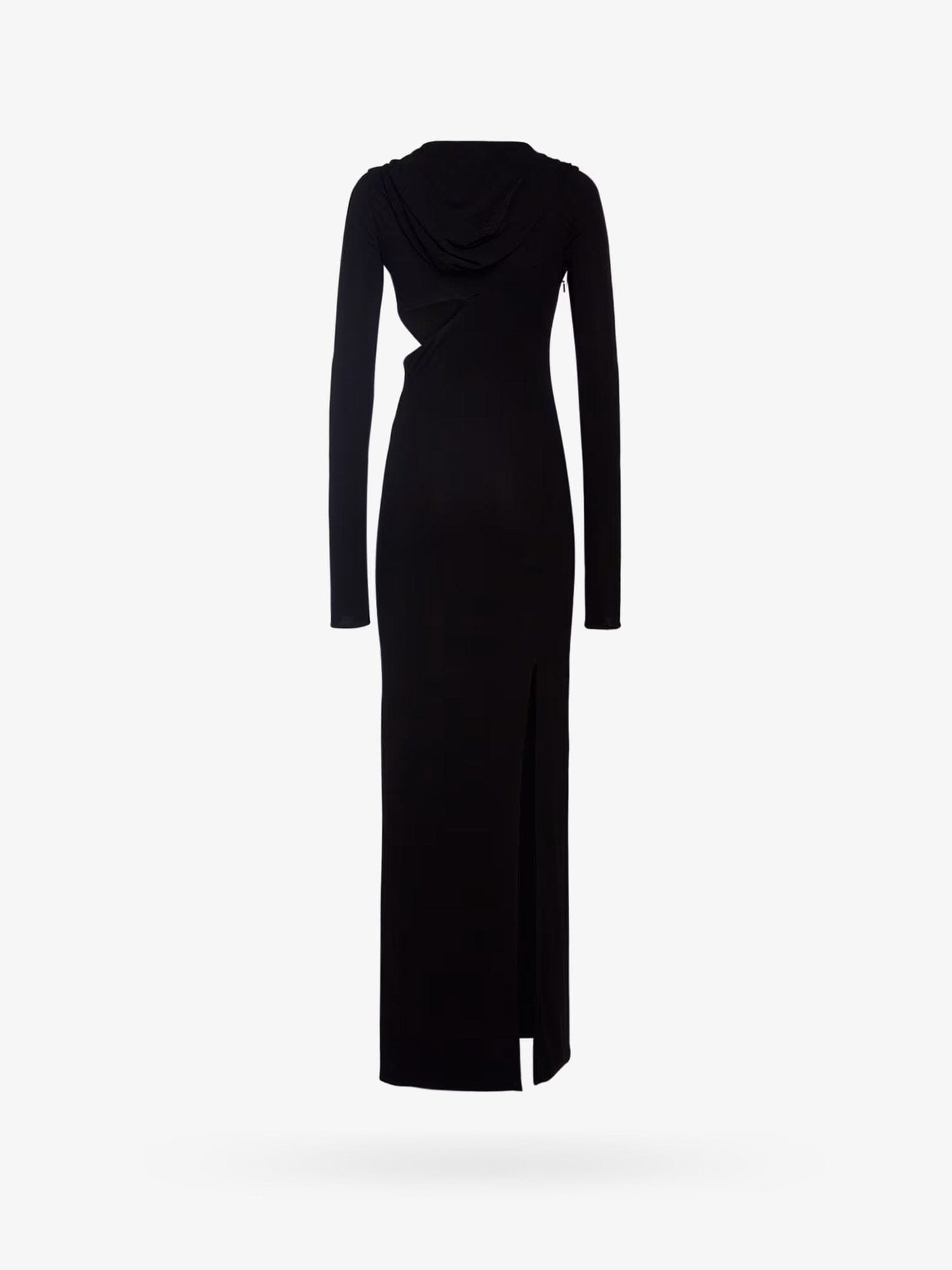 Versace Sustainable viscose dress with cut - out details