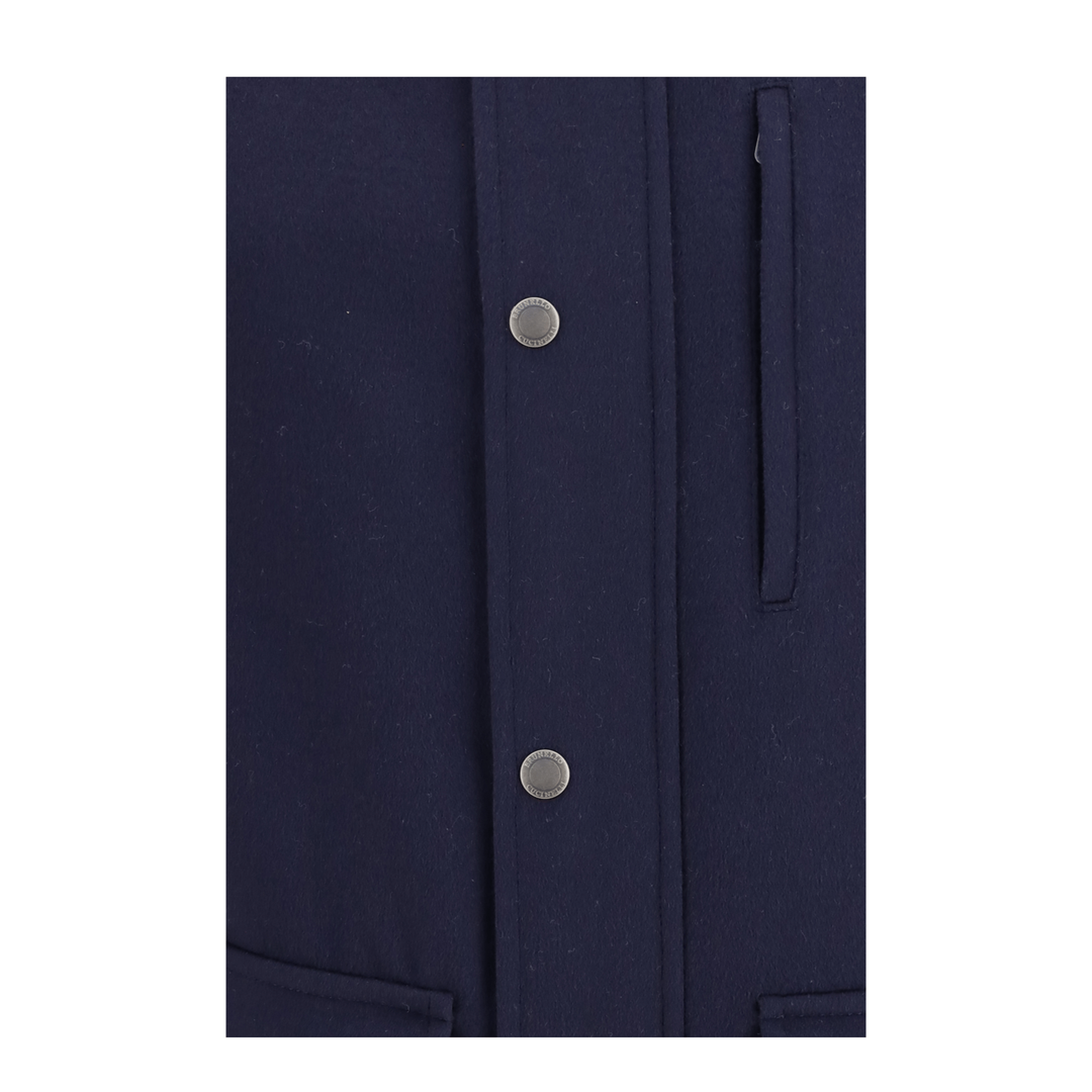 Brunello Cucinelli Virgin Wool Jacket With Nappa Inserts