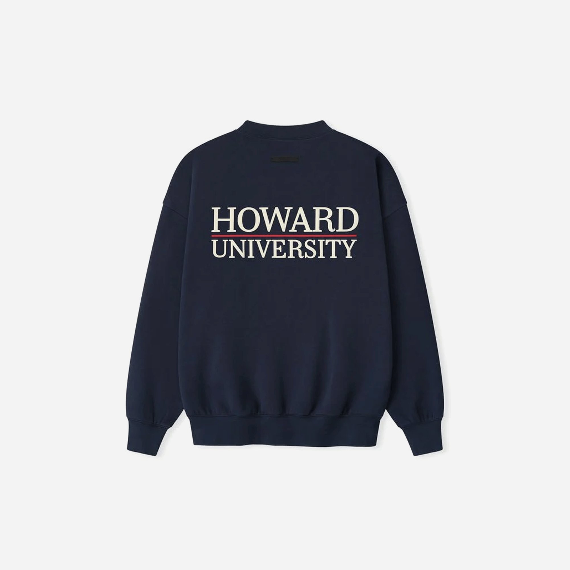 Fear of God Essentials Howard University Sport Crewneck Navy