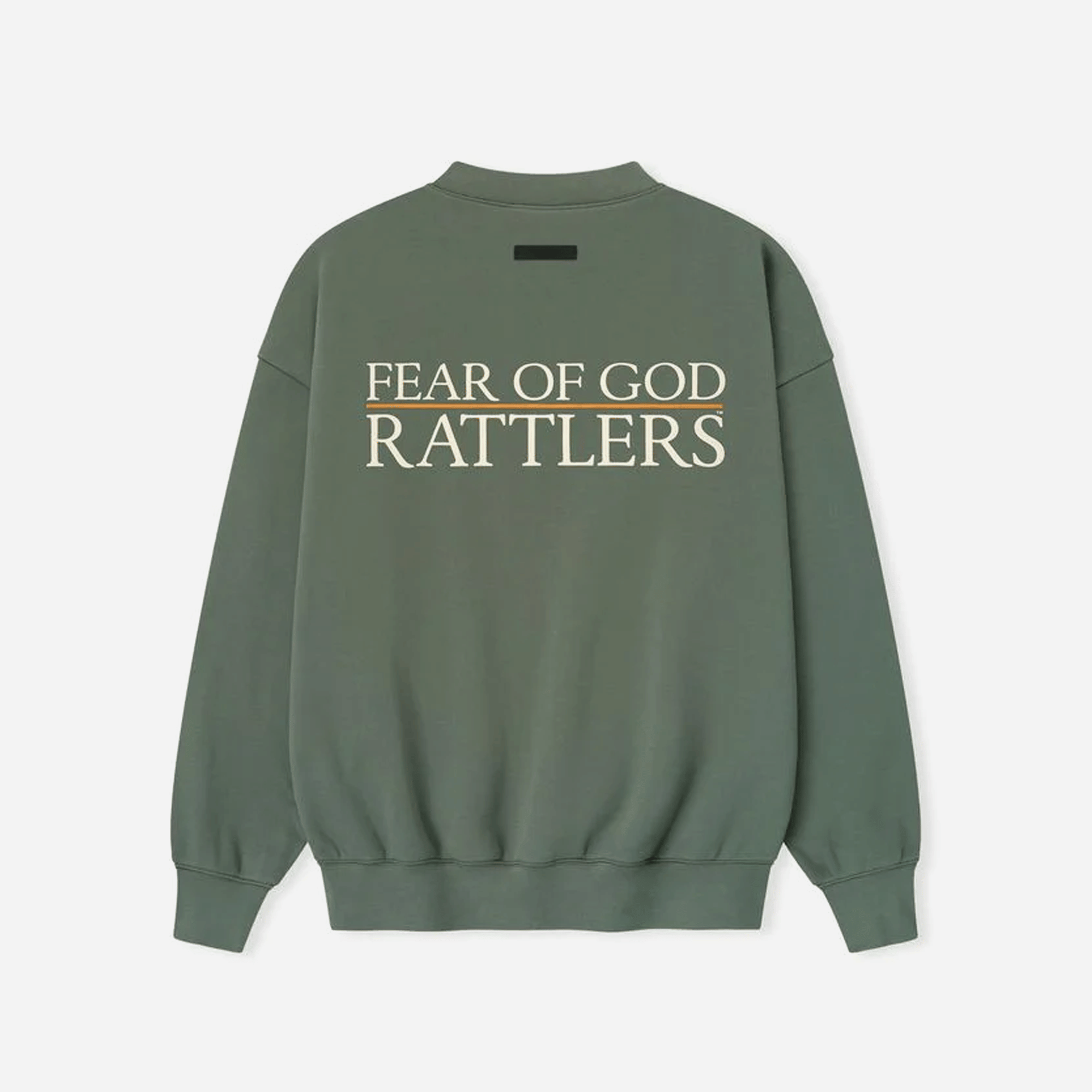 Fear of God Essentials FAMU Sport Crewneck Balsam Green