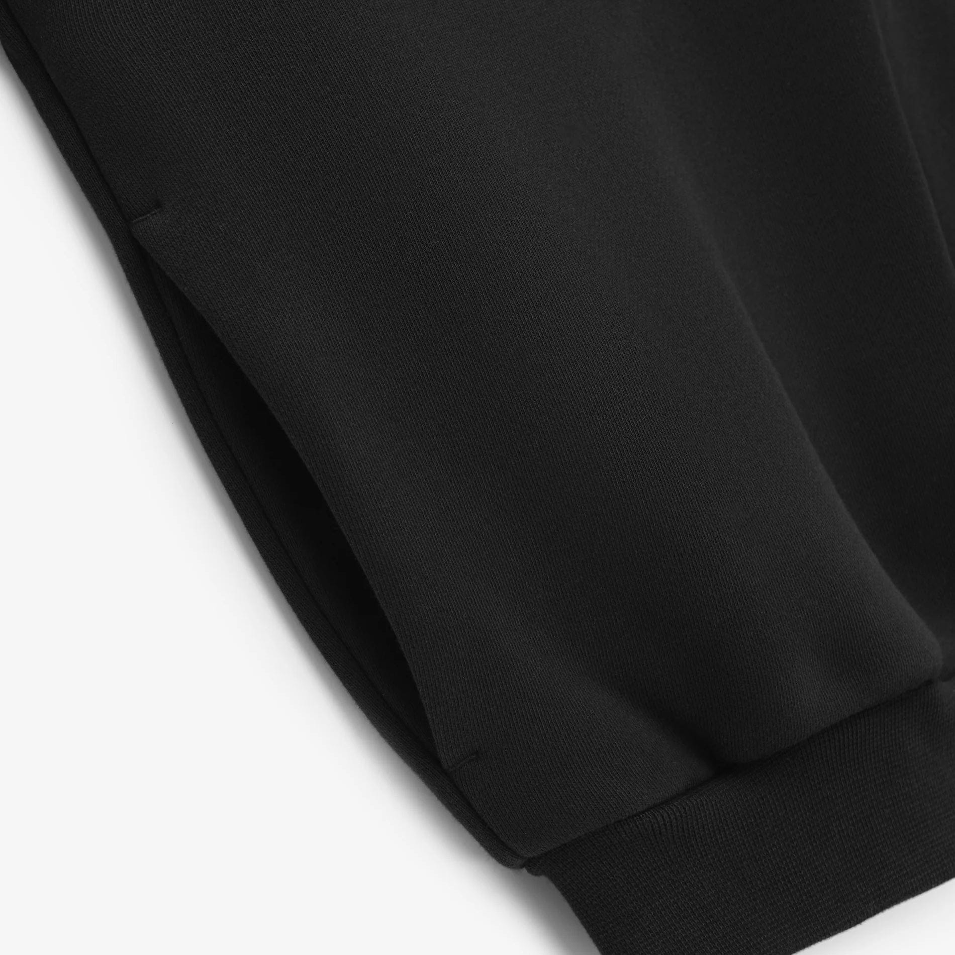 Fear of God Essentials Fleece Crewneck State (FW24) Black