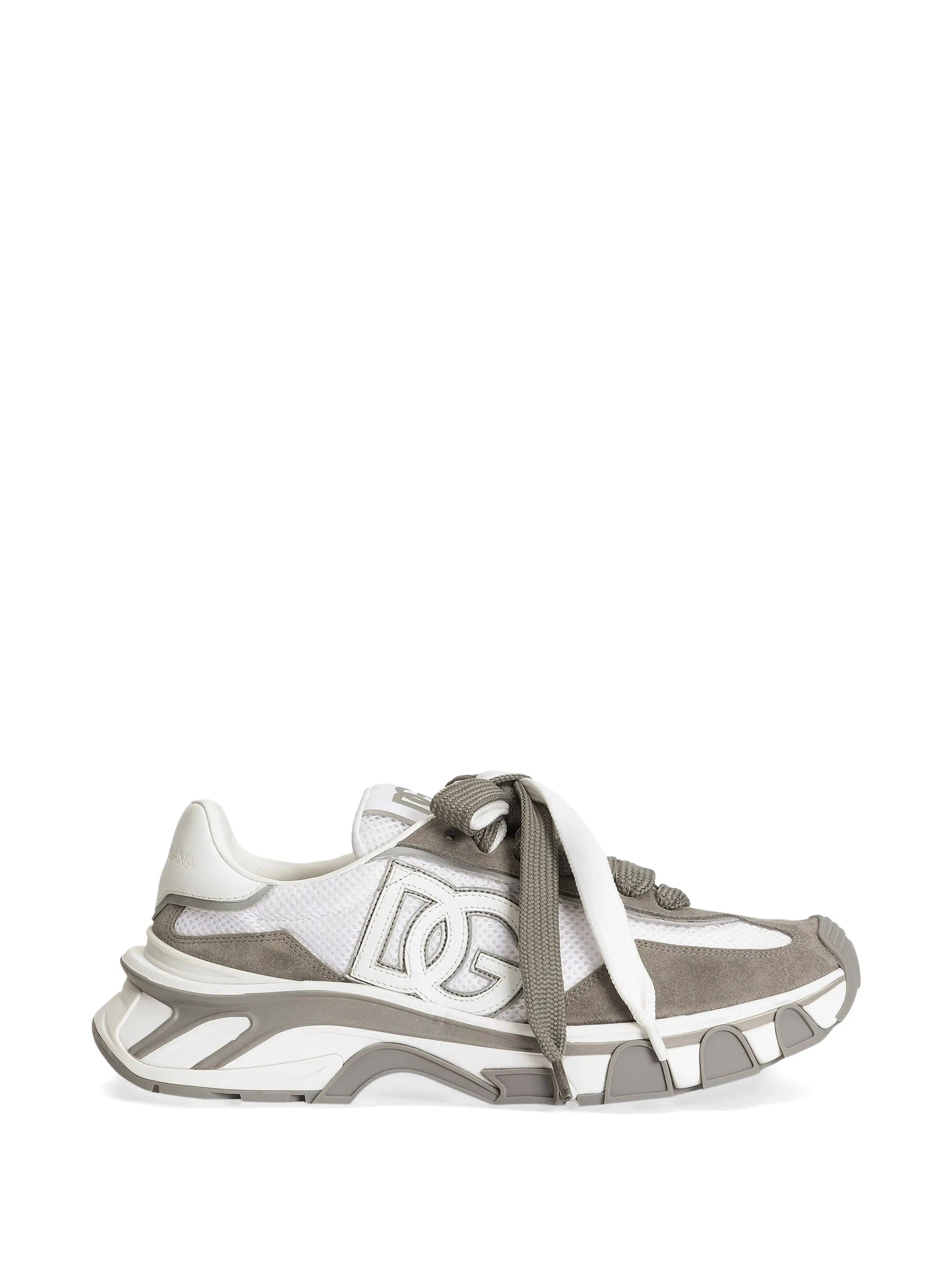Dolce & Gabbana DG Country Road nylon and calfskin sneakers