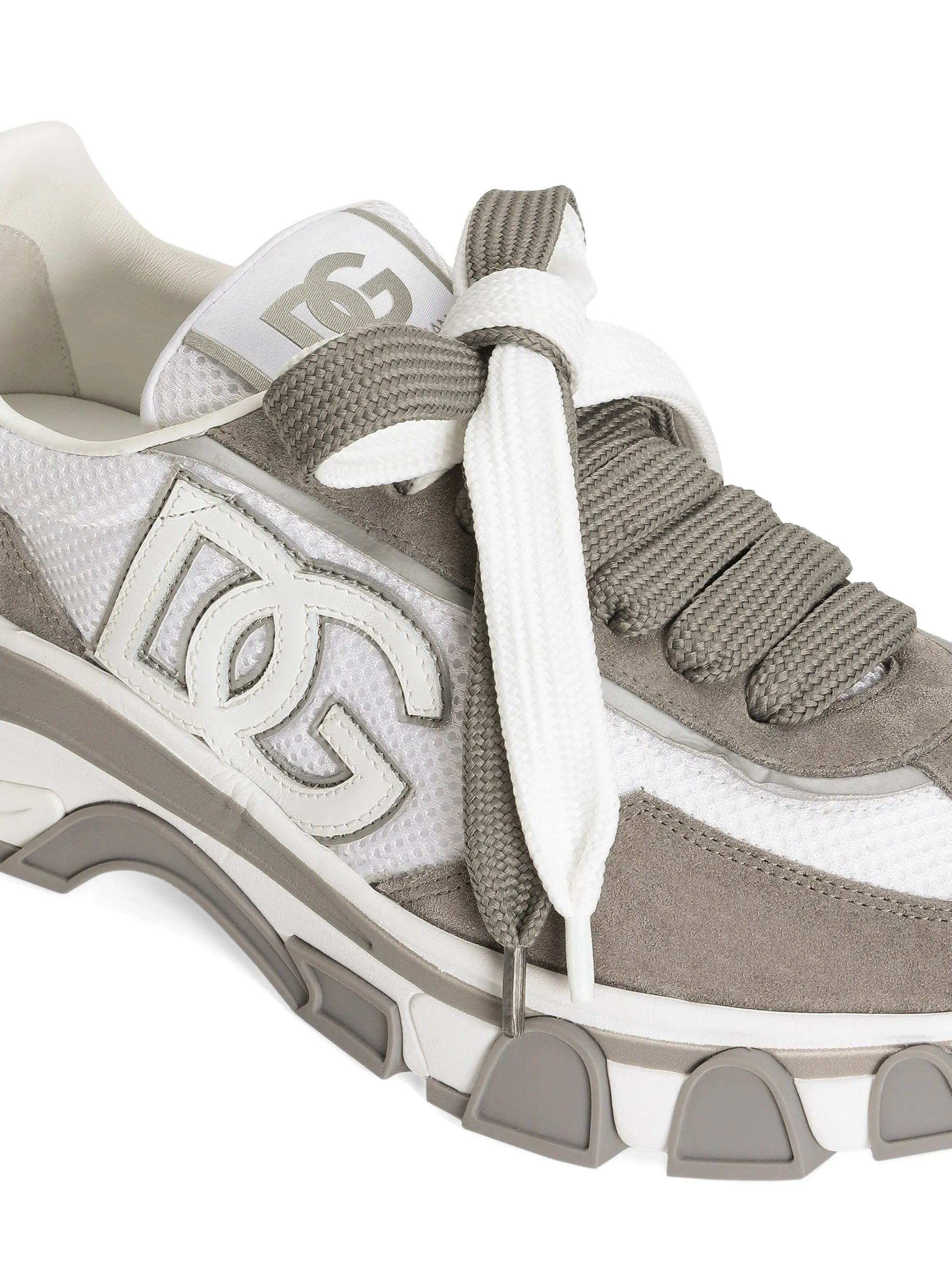 Dolce & Gabbana DG Country Road nylon and calfskin sneakers