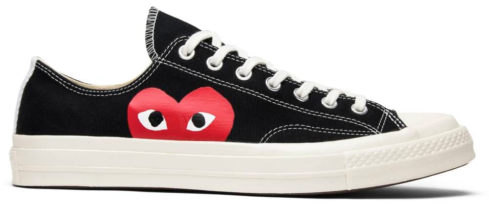 Converse Comme des Garçons Play x Converse Chuck Taylor All - Star Chuck 70 Low Black