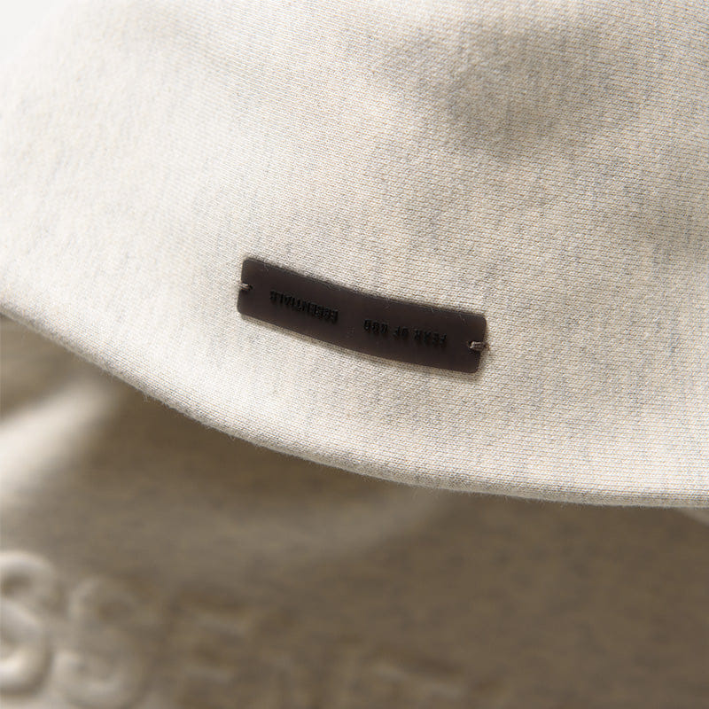 Fear of God Essentials Kids Fear Of God Essentials Embossed Classic Hoodie - Oatmeal Heather