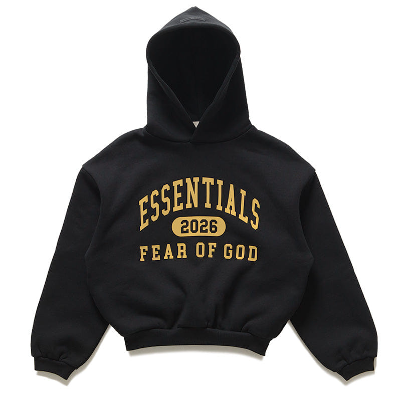 Fear of God Essentials Kids Fear of God Essentials Classic Hoodie - Vintage Black