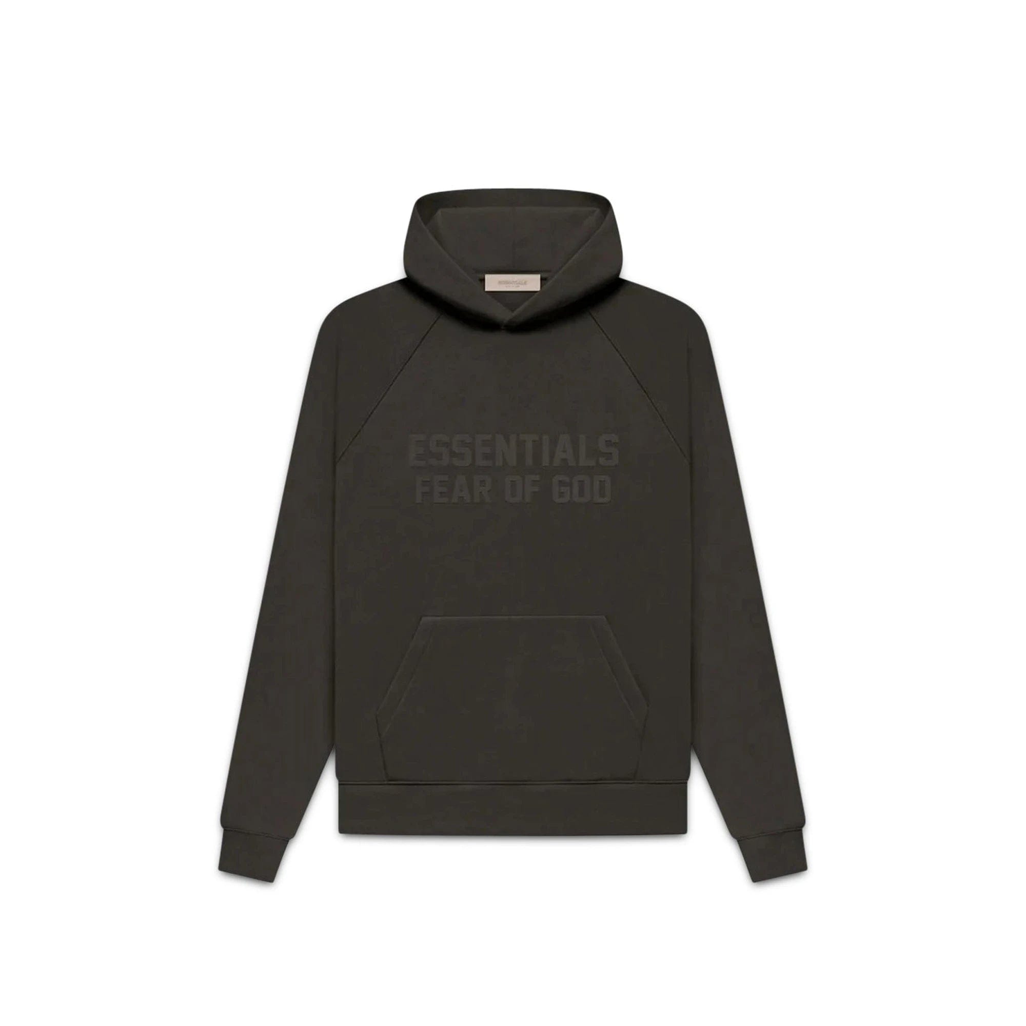 Fear of God Essentials ESSENTIALS Pull Over Hoodie Off Black (2022)