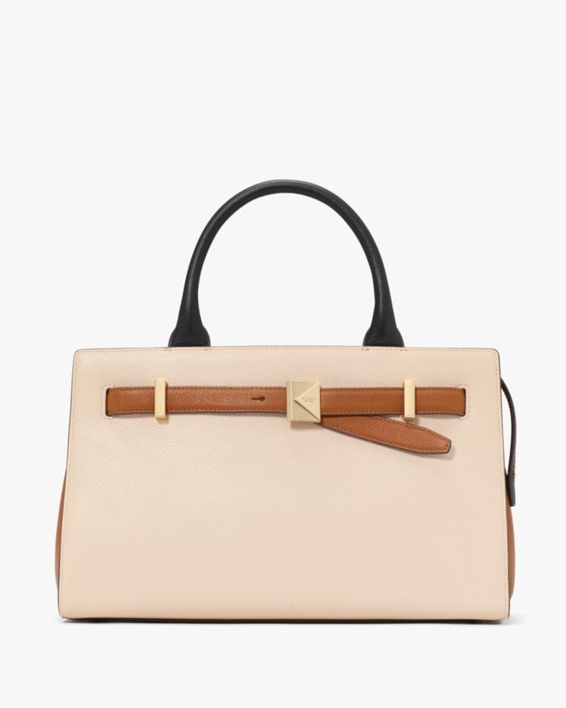 Kate Spade KateSpade Deco Colorblocked Medium Satchel Milk Glass Multi