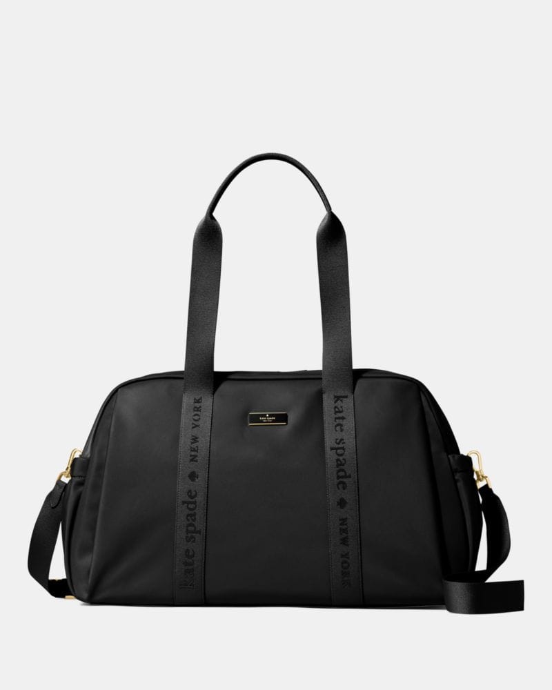 Kate Spade KateSpade Carter Nylon Weekender Bag Black