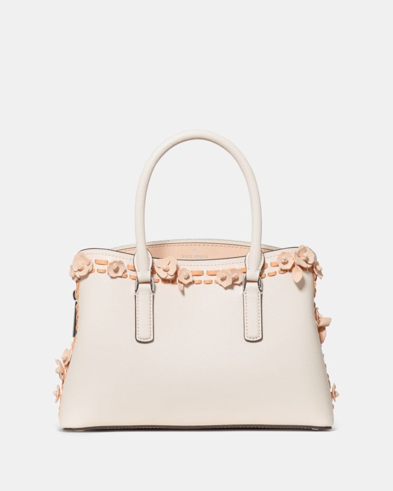 Kate Spade KateSpade Thompson Street Floral Small Satchel Bag Fresh Peach