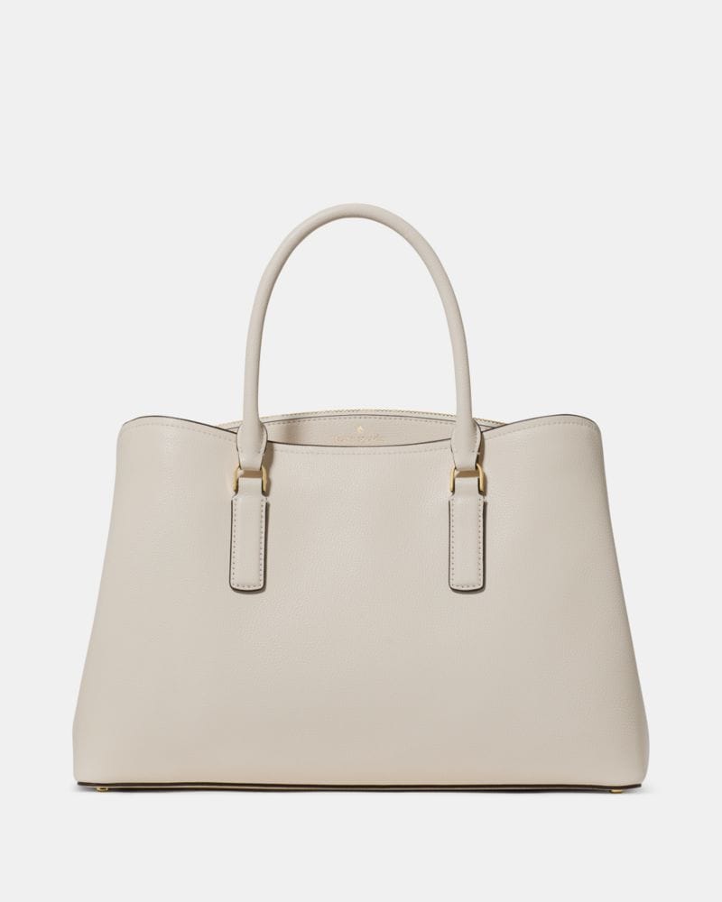 Kate Spade KateSpade Thompson Street Satchel Bag Cashew Milk