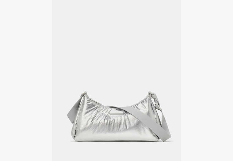 Kate Spade Carter Metallic Fabric Small Shoulder Bag