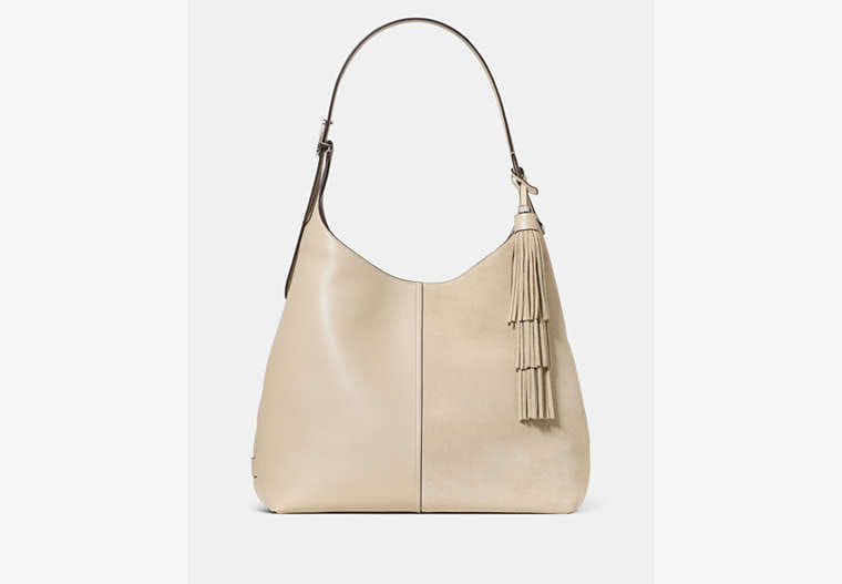 Kate Spade 454 Suede Fringe Large Shoulder Bag