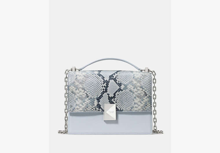 Kate Spade Deco Snake Embossed Chain Shoulder Bag