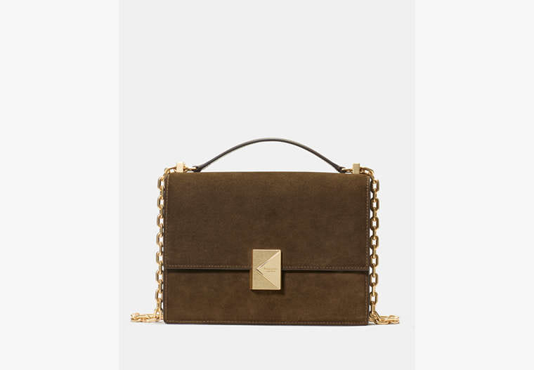 Kate Spade Deco Suede Chain Shoulder Bag