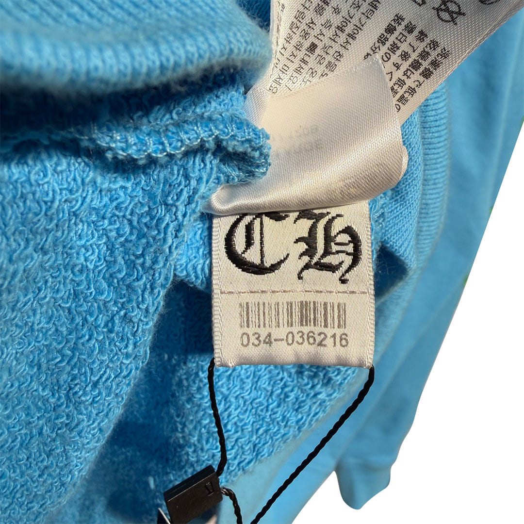 Chrome Hearts Matty Boy Brain Hoodie Light Blue