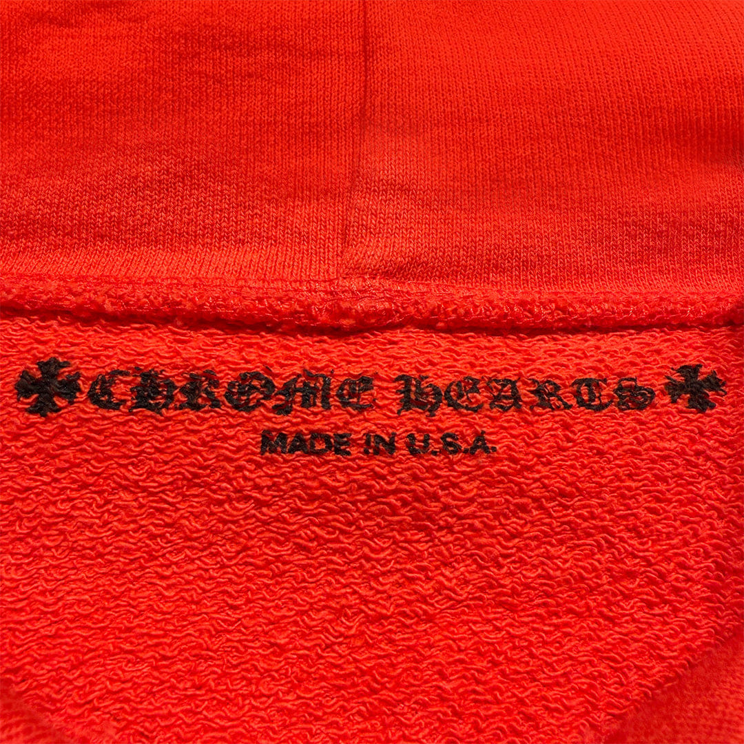 Chrome Hearts Matty Boy Sadistic Lipstick Hoodie Orange