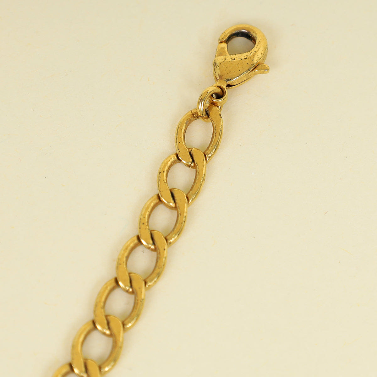 Christian Dior Gold Petit CD Chain Choker Necklace