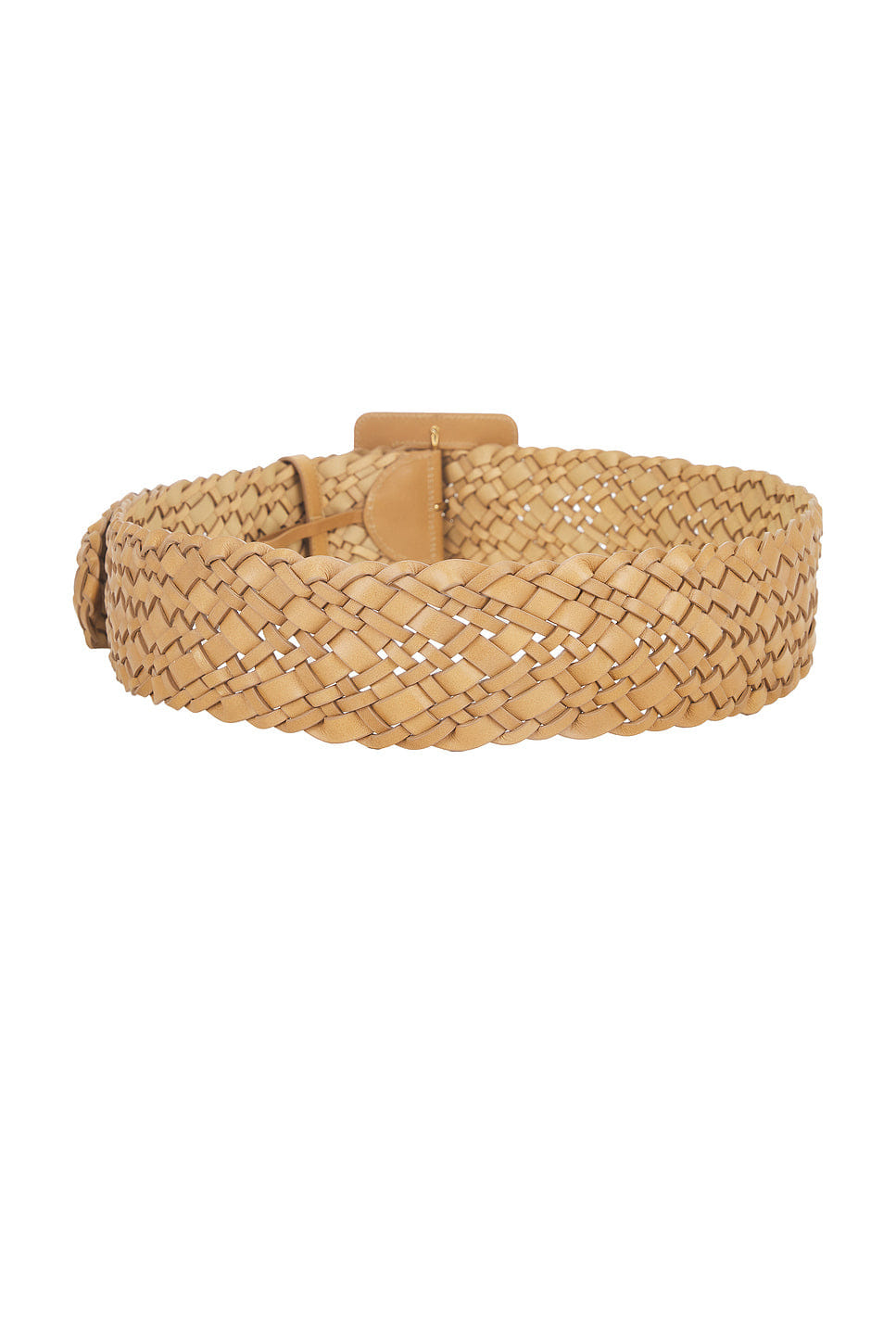 Saint Laurent Woven Leather Belt