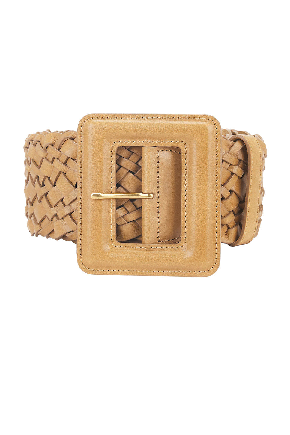 Saint Laurent Woven Leather Belt