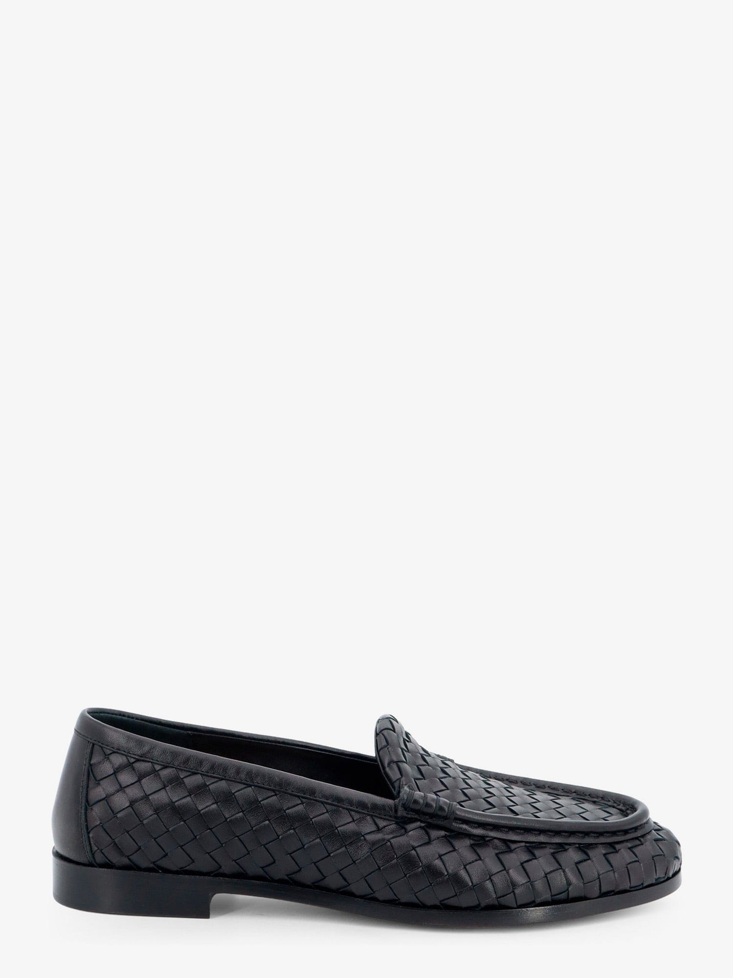 Bottega Veneta Silenzio leather loafers with Intrecciato motif
