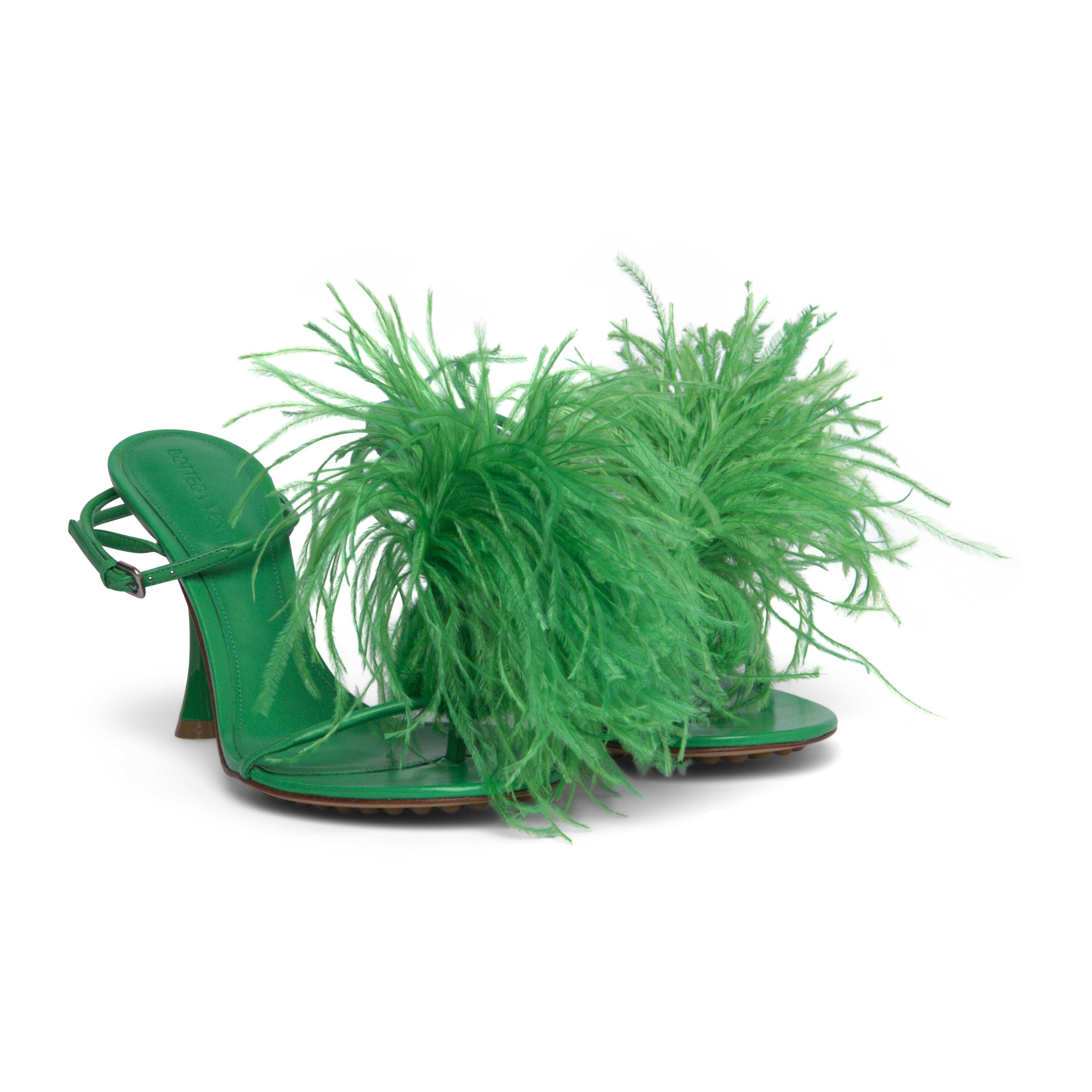Bottega Veneta Feather Dot Sandals