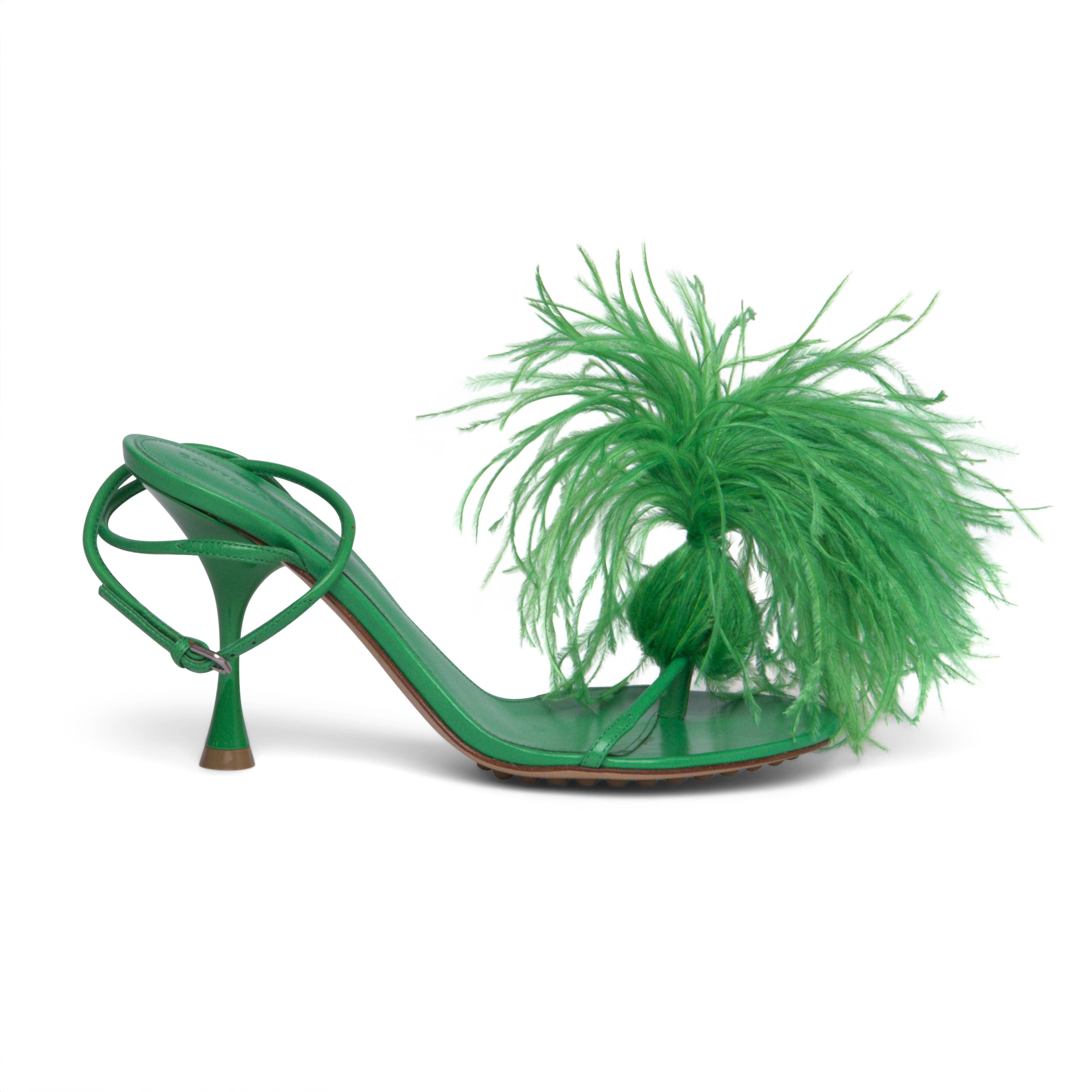 Bottega Veneta Feather Dot Sandals