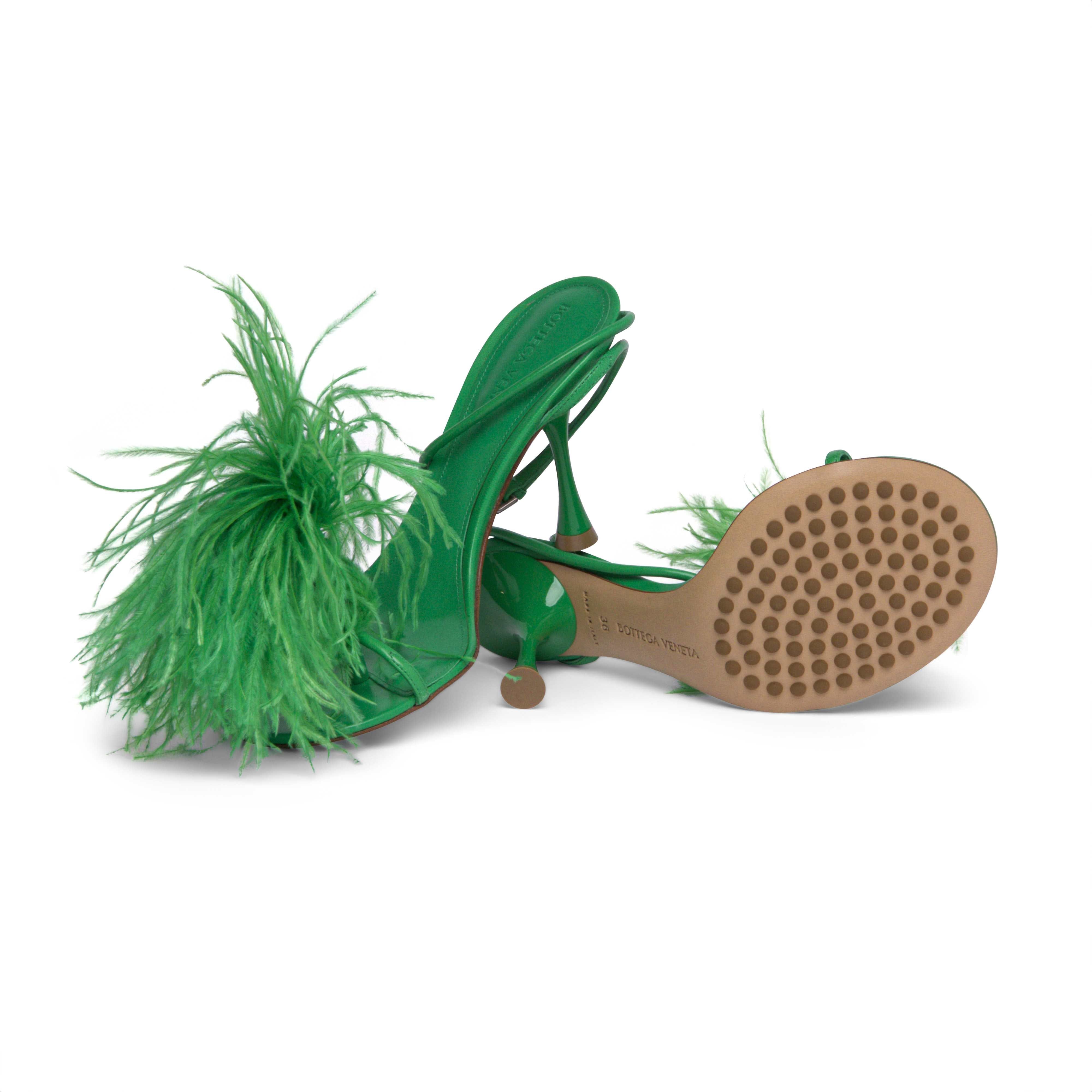 Bottega Veneta Feather Dot Sandals