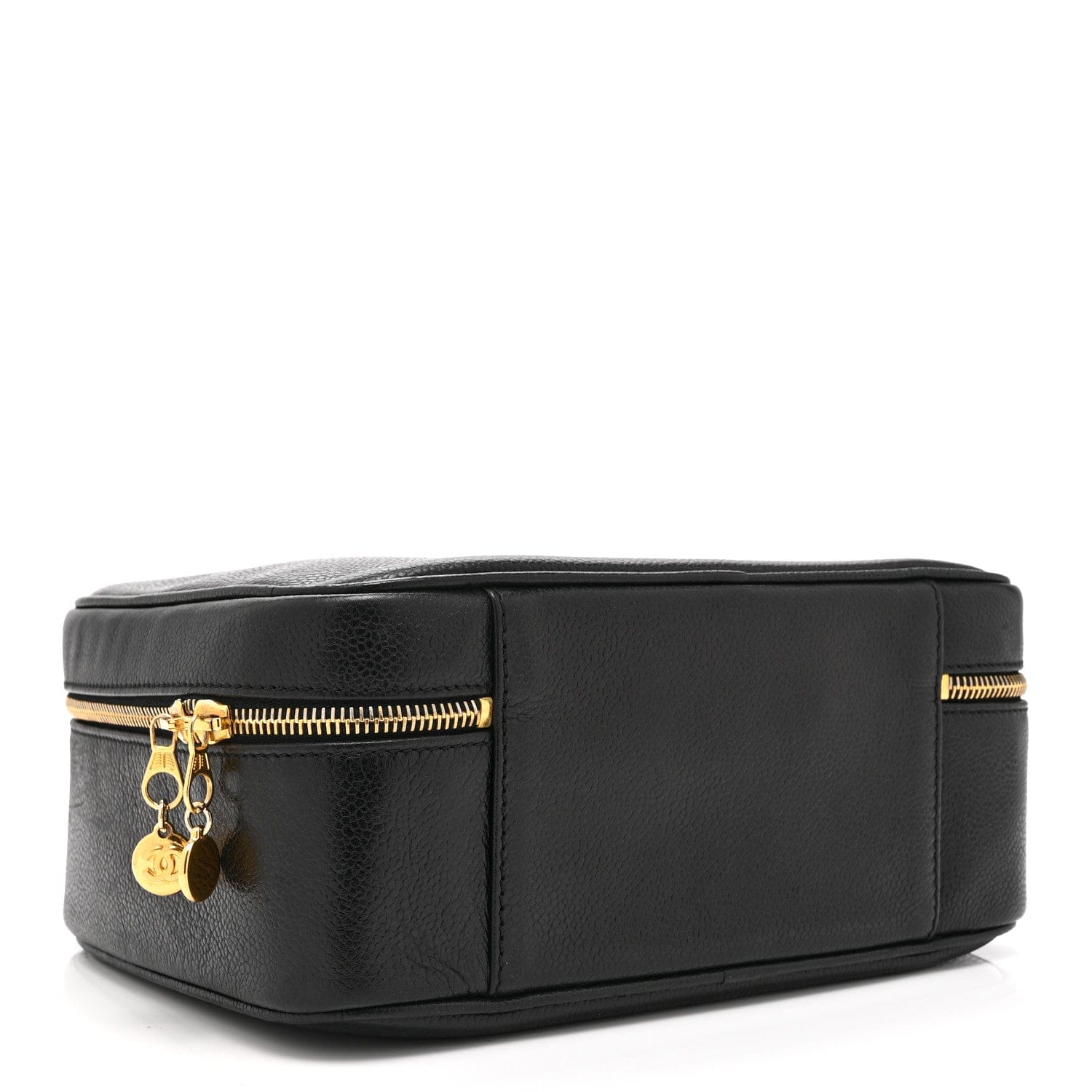 Chanel Caviar Timeless CC Vanity Case Black