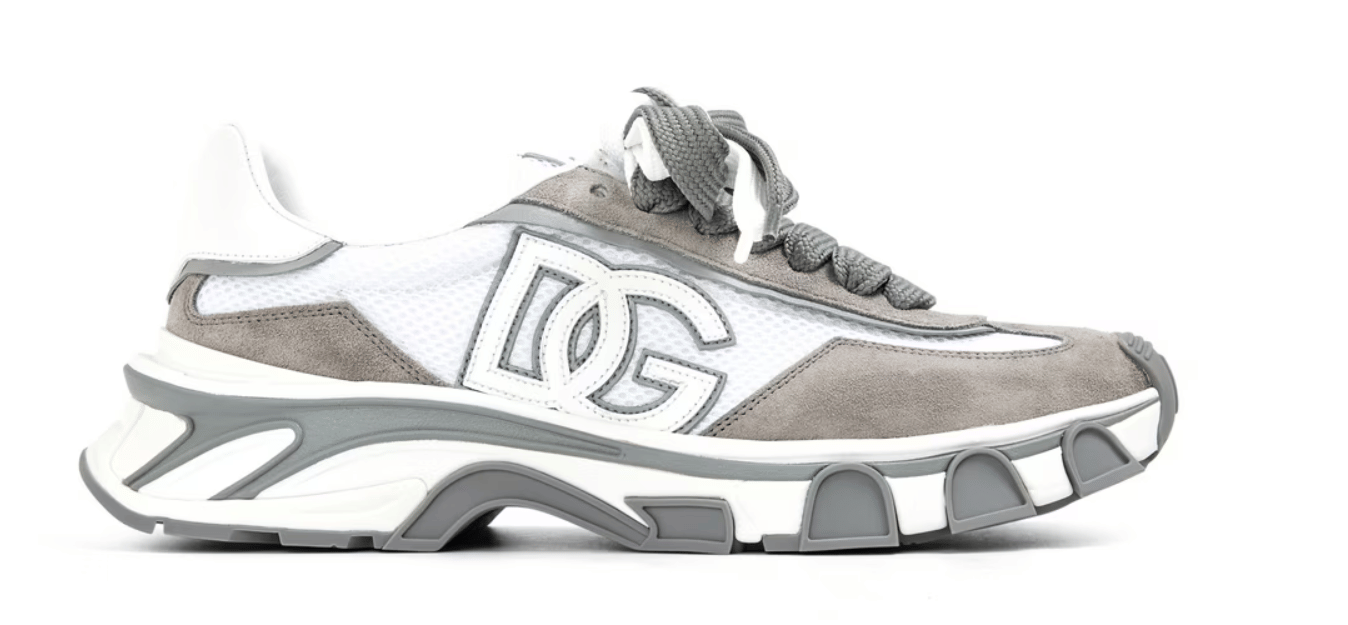 Dolce & Gabbana Dolce and Gabbana DG Frami Mesh Runner Sn61 White/Grey