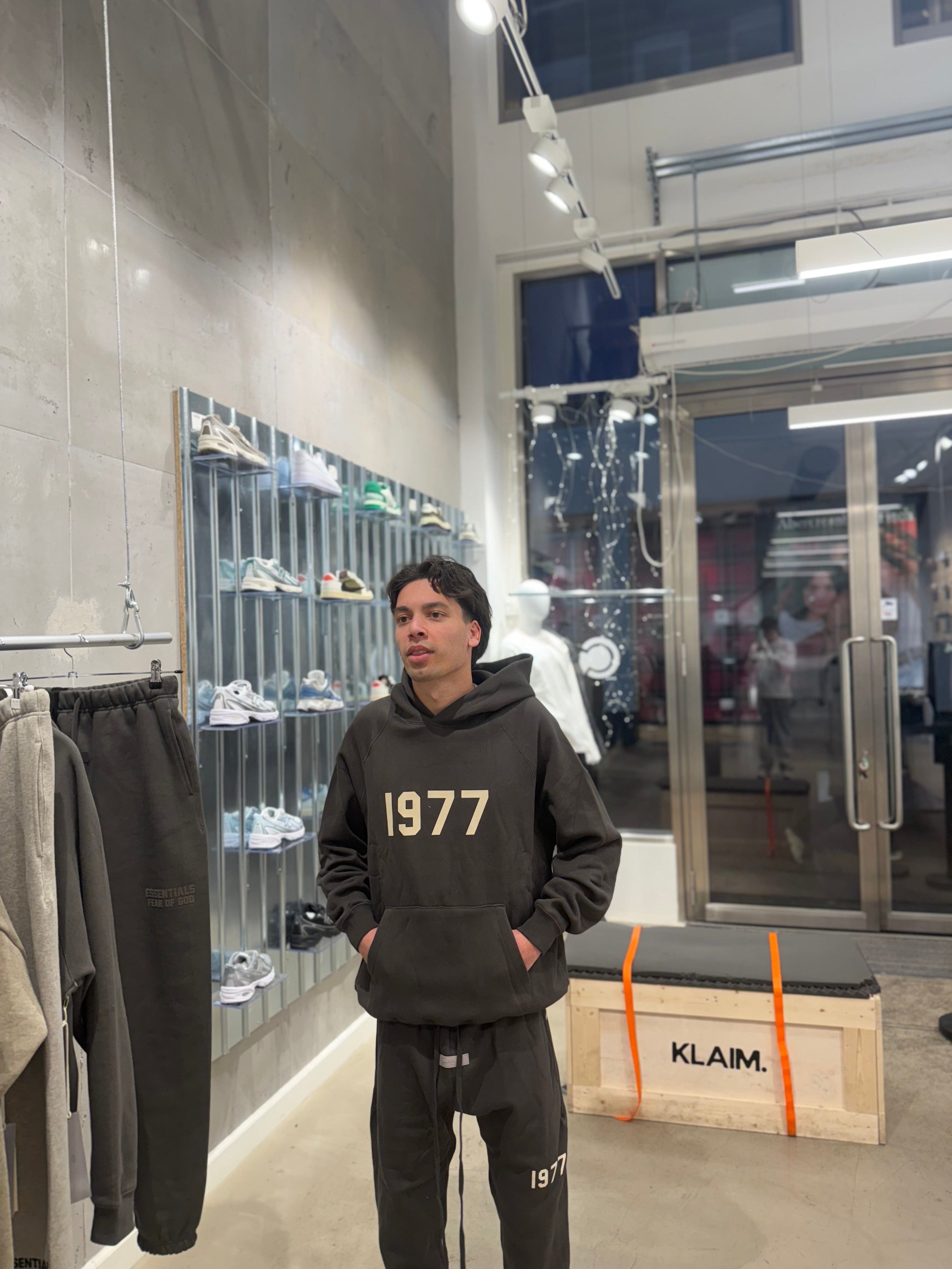 Fear of God Essentials 1977 IRON HOODIE