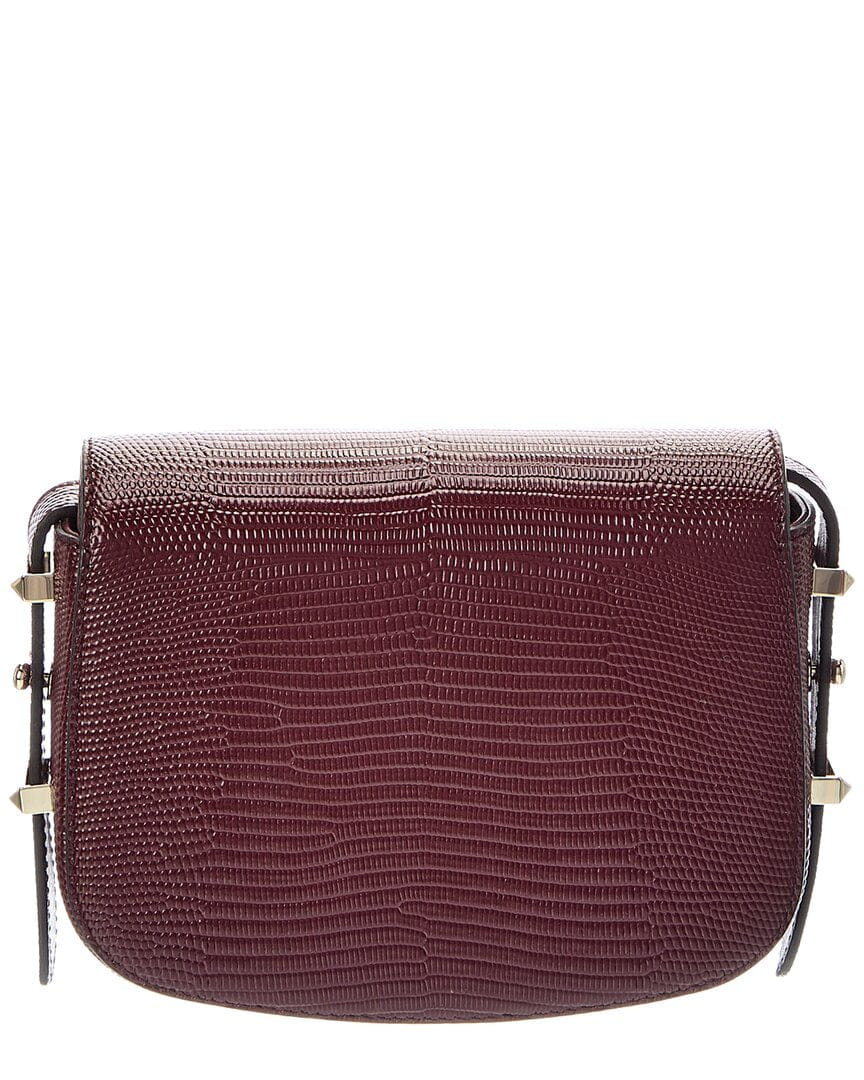 Jimmy Choo Lizard - Embossed Leather Crossbody