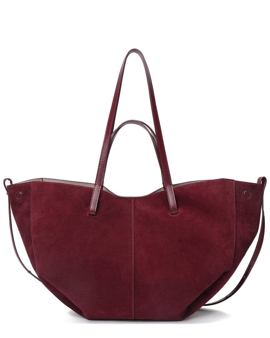 Tiffany & Fred Paris Lambskin Suede Tote