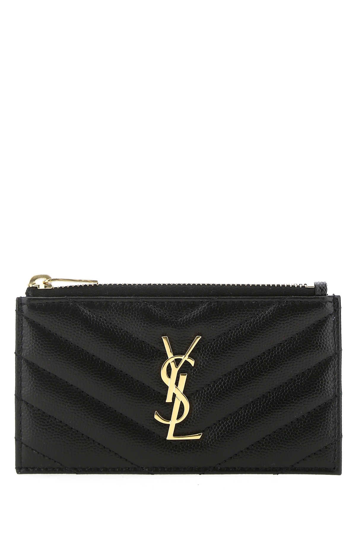Saint Laurent Card Case — Black