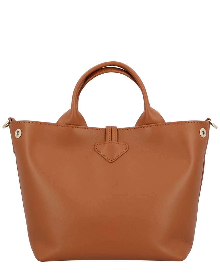 Longchamp Le Roseau Small Leather Handbag