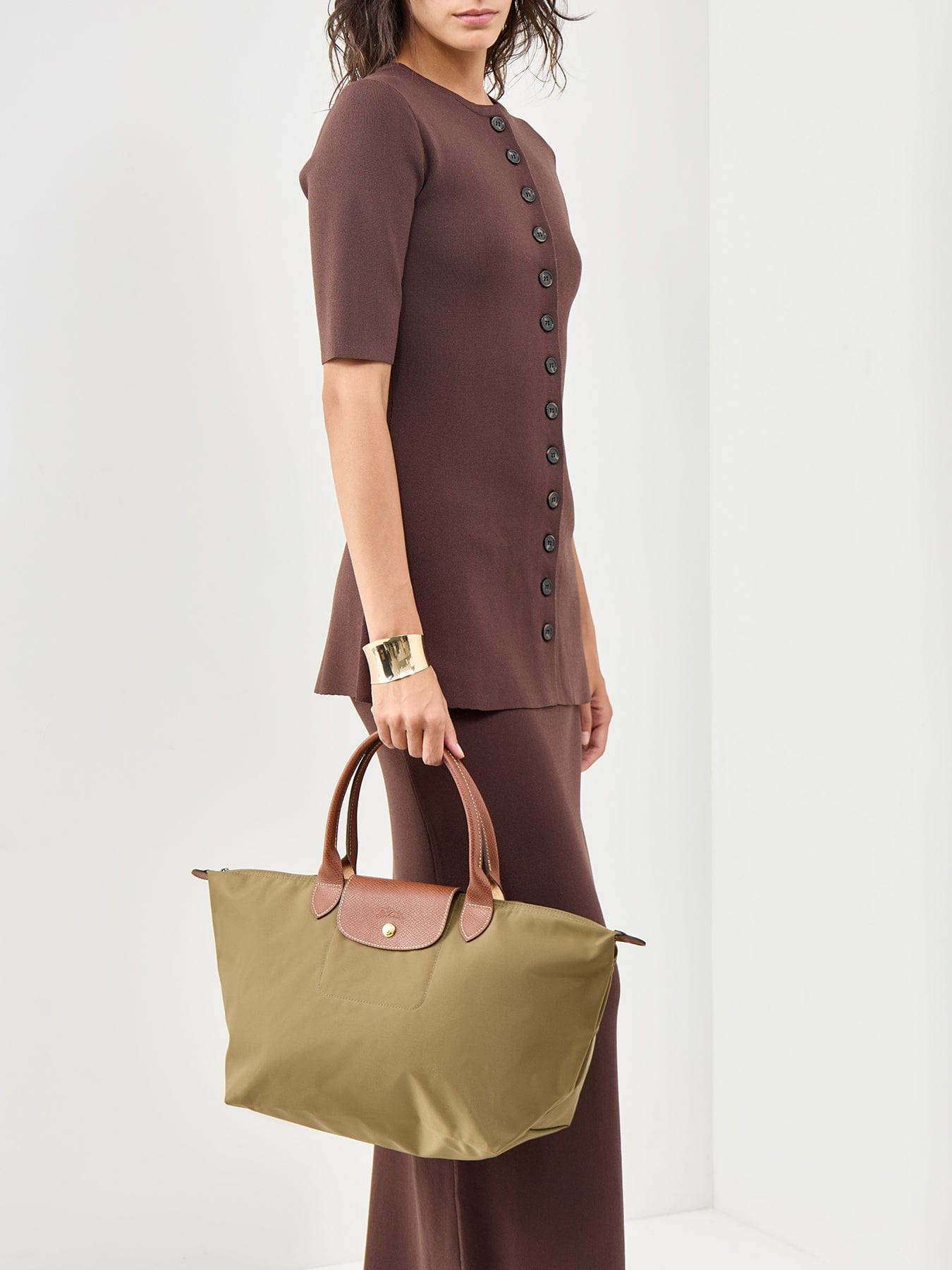 Longchamp Le Pliage Original Tote Bag L Green