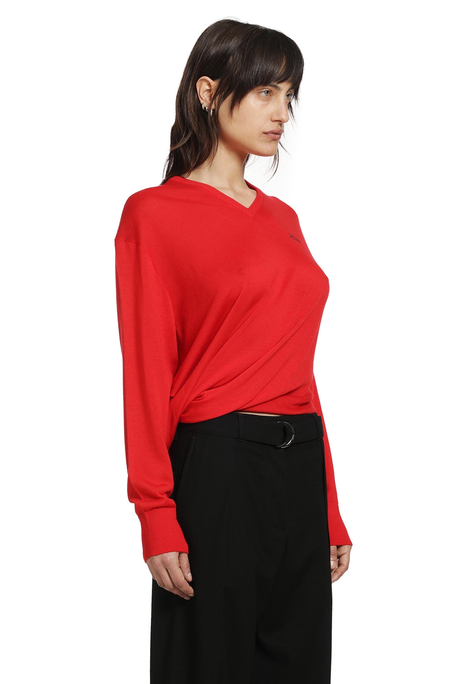 Loewe Draped Wool Sweater