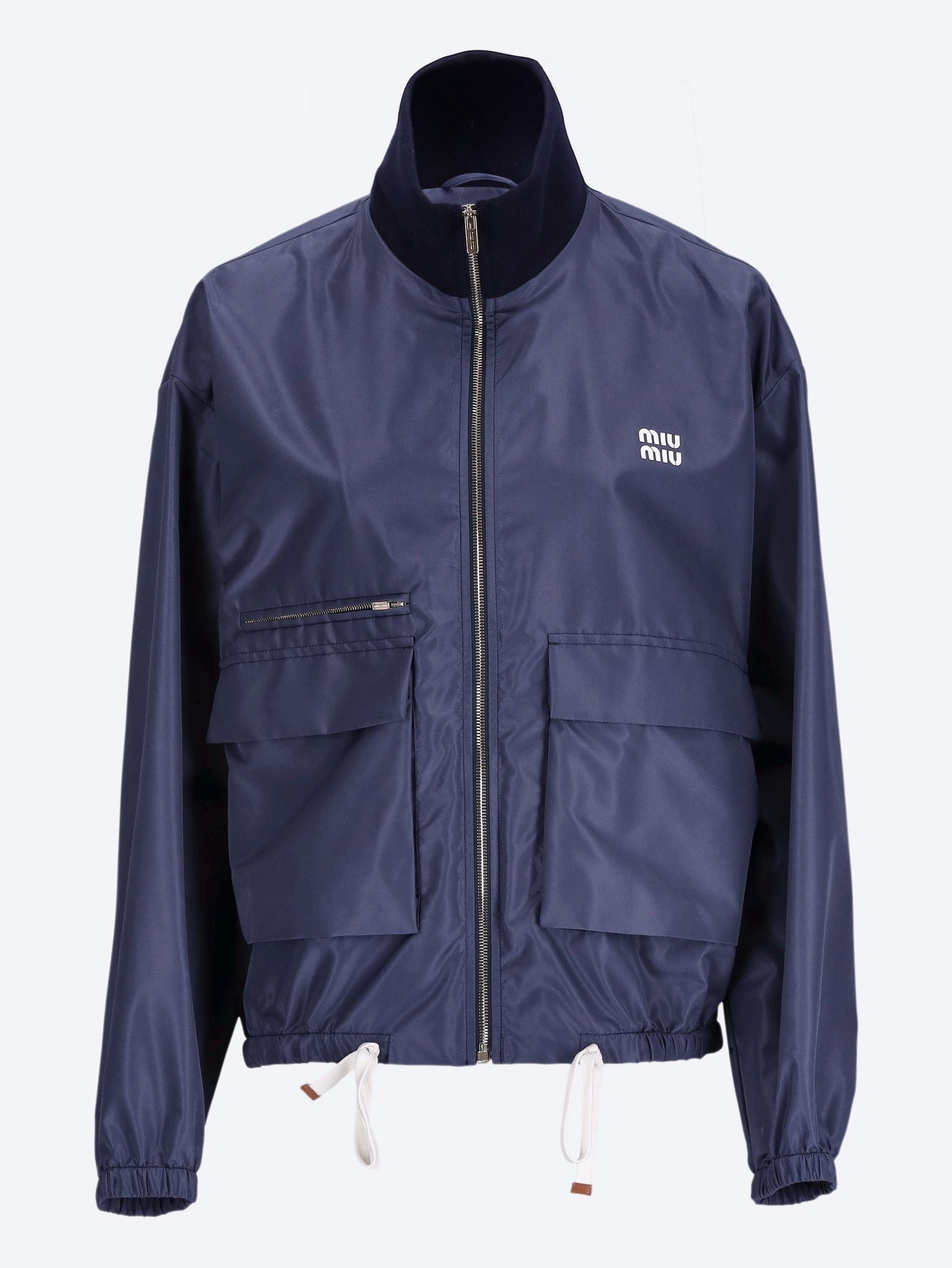 MIU MIU Technical fabric blouson jacket